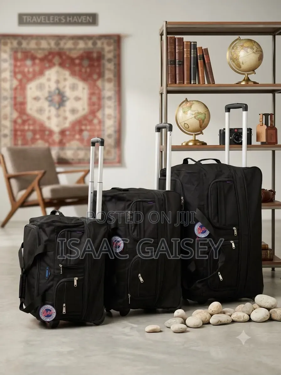 3Set Premium Quality Omaya Trolling Duffel Bags