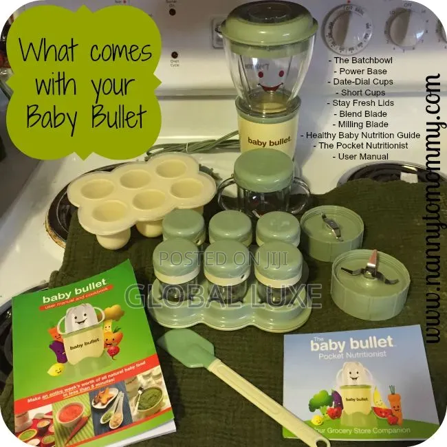 Baby Bullet – Baby Food Maker & Blender