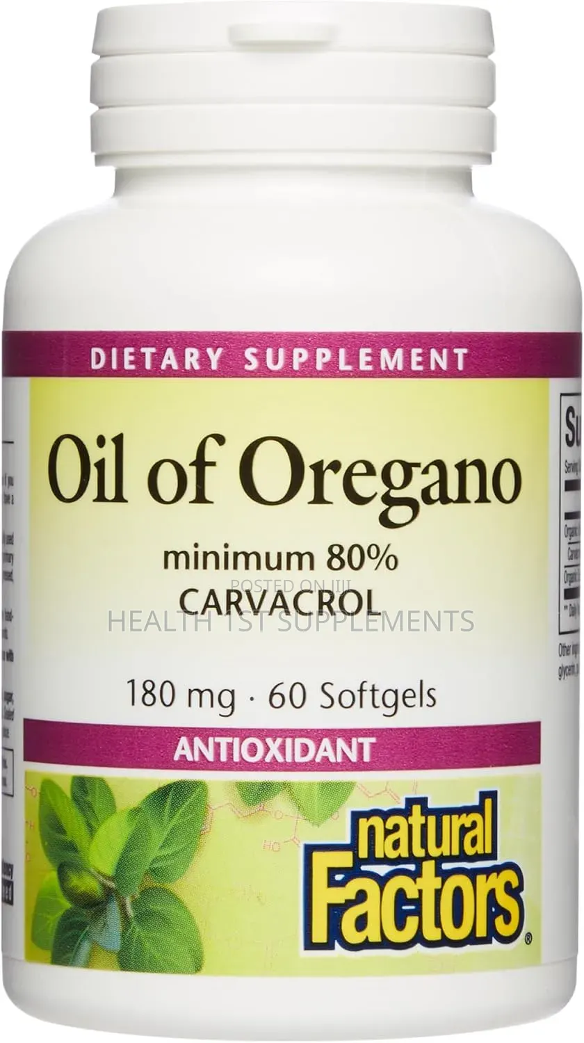 H Pylori Clear Out! Oregano Oil, 180mg, 60 Softgels