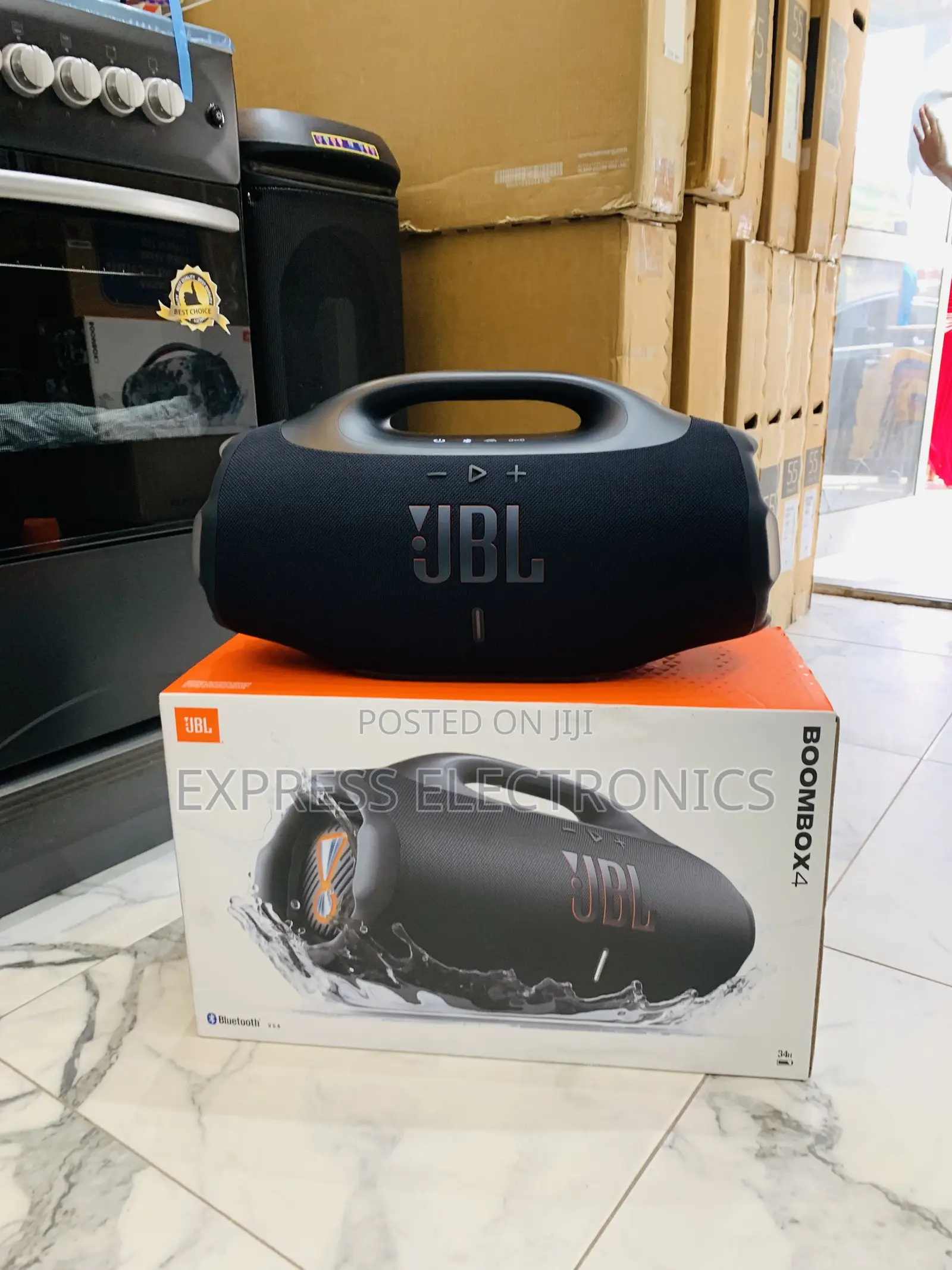 High Quality JBL Boombox 4 Portable Bluetooth Speaker, Waterproof