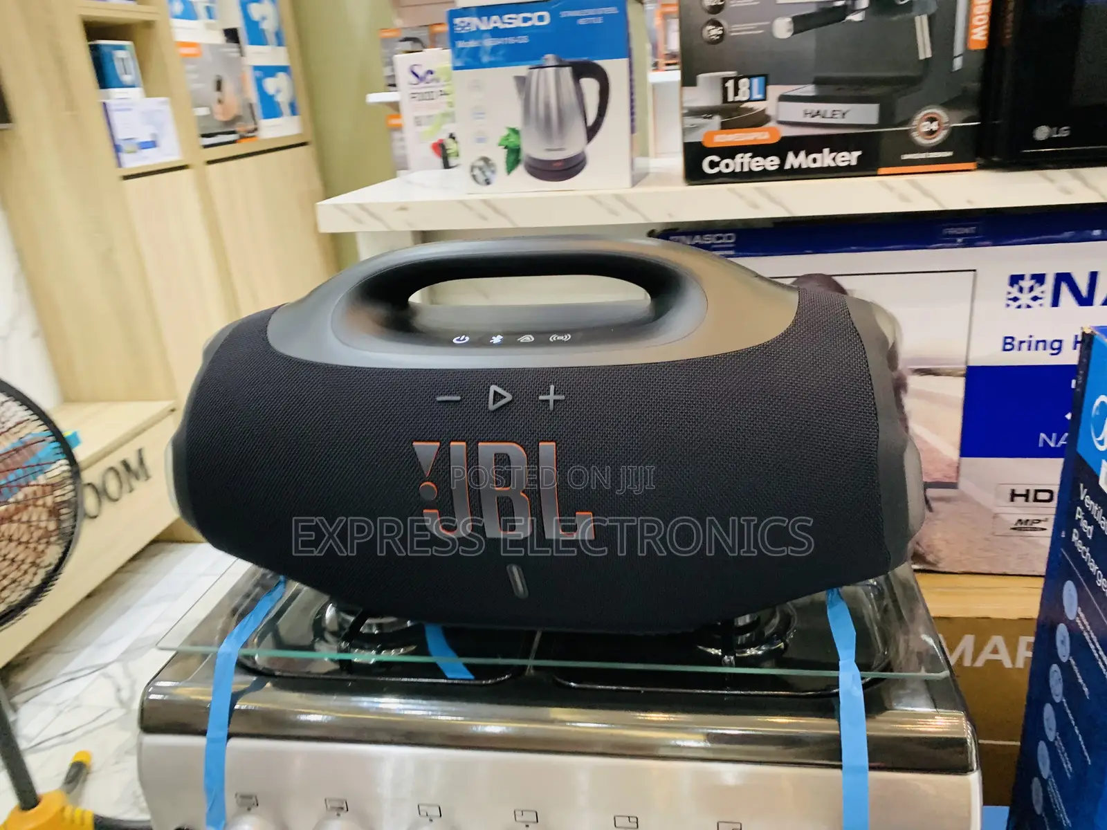 Text Us  JBL Boombox 3 Llarge, Powerful Portable Bluetooth Speaker