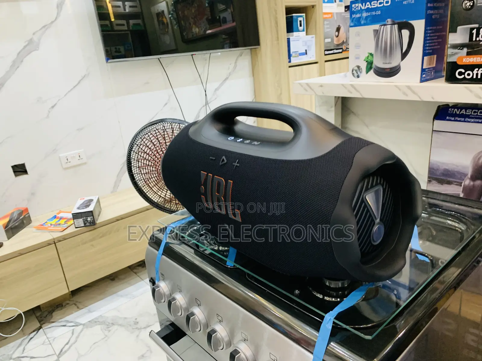 Grab the New  JBL Boombox 3 Llarge,powerful Portable Bluetooth Speaker