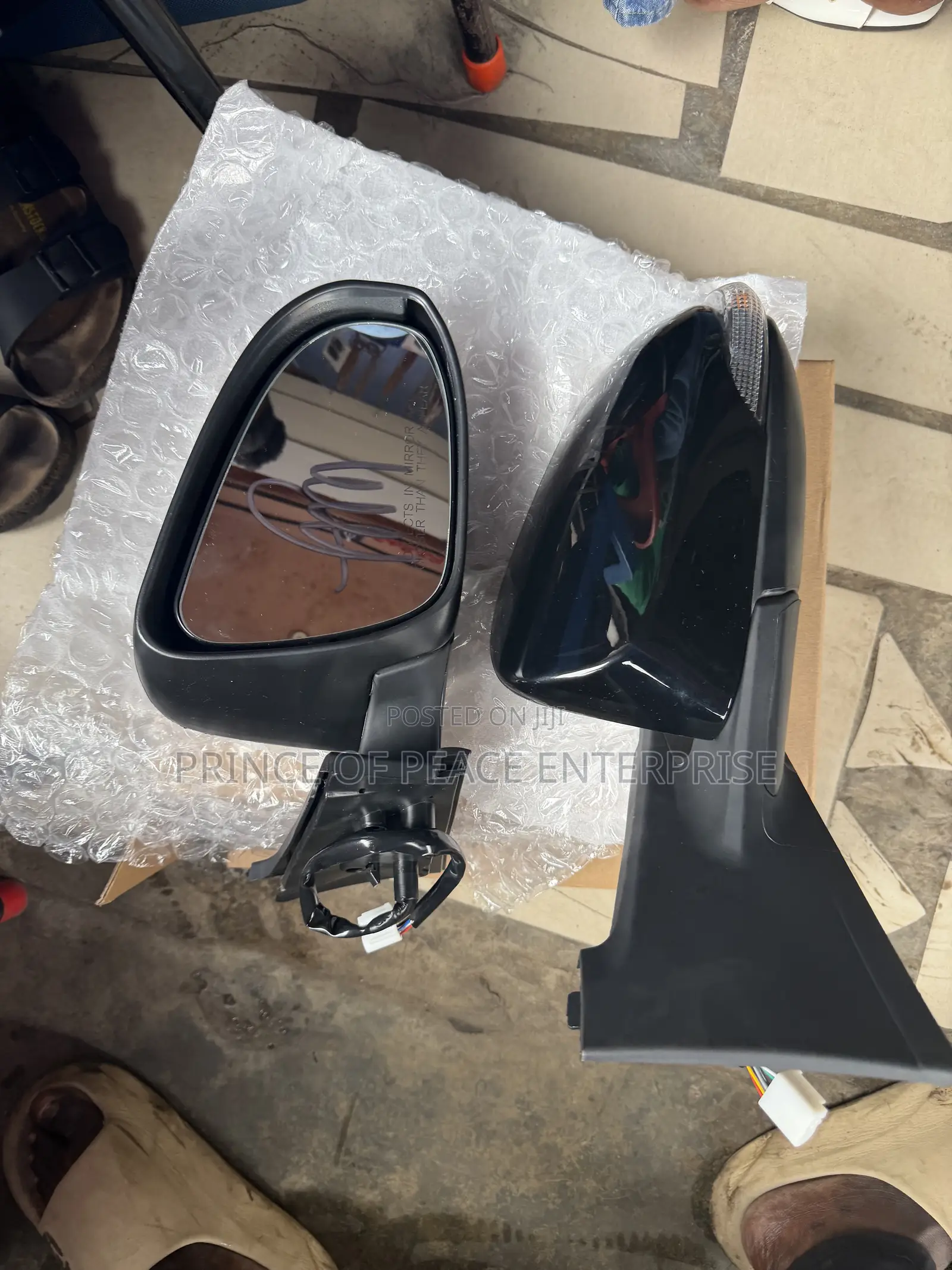 Toyota Vitz 2015 2016 2017 2018 2019 2020 Foldable Drivers Mirror 2pc