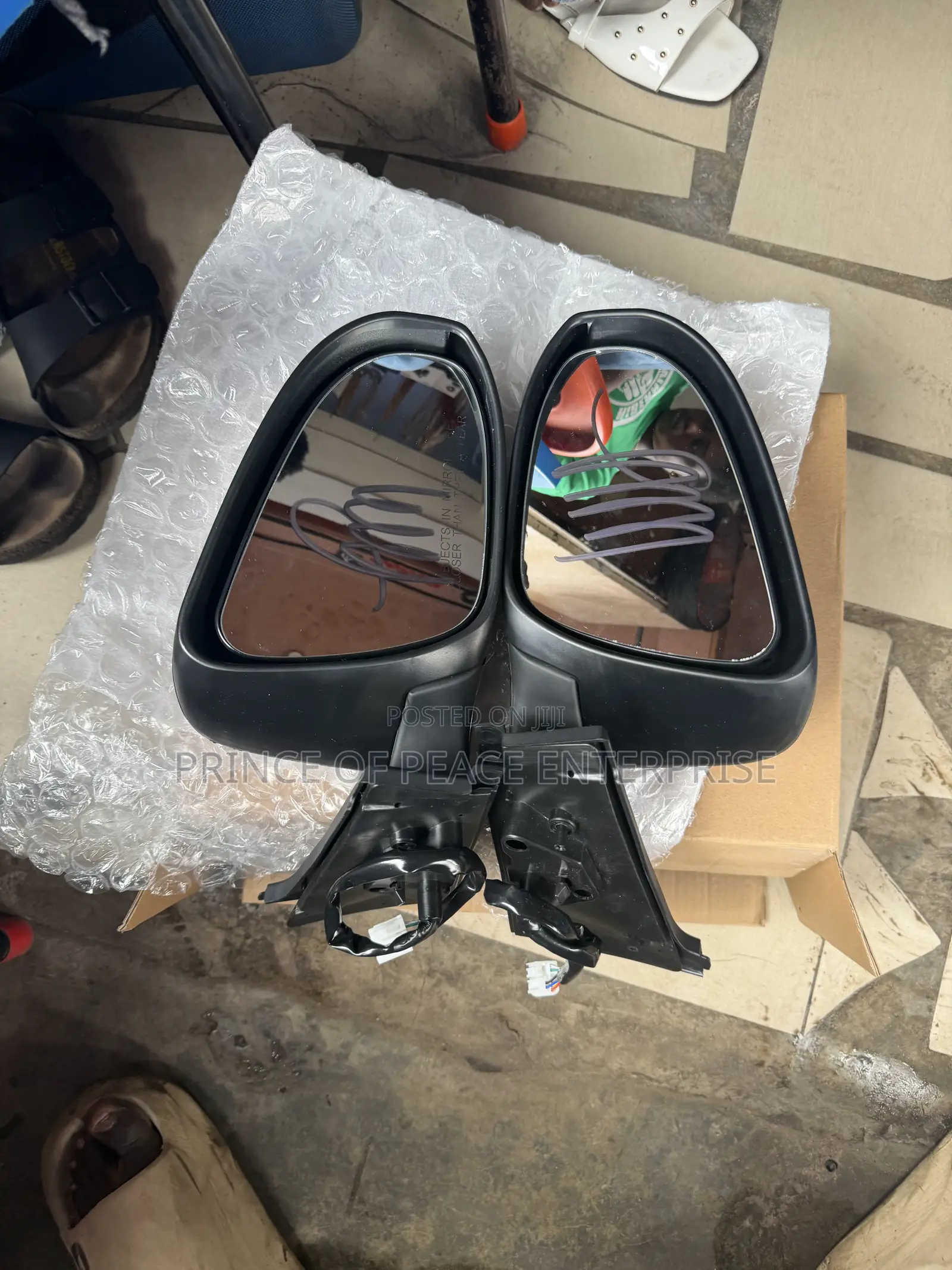 Toyota Vitz 2015 2016 2017 2018 2019 2020 Foldable Drivers Mirror 2pc