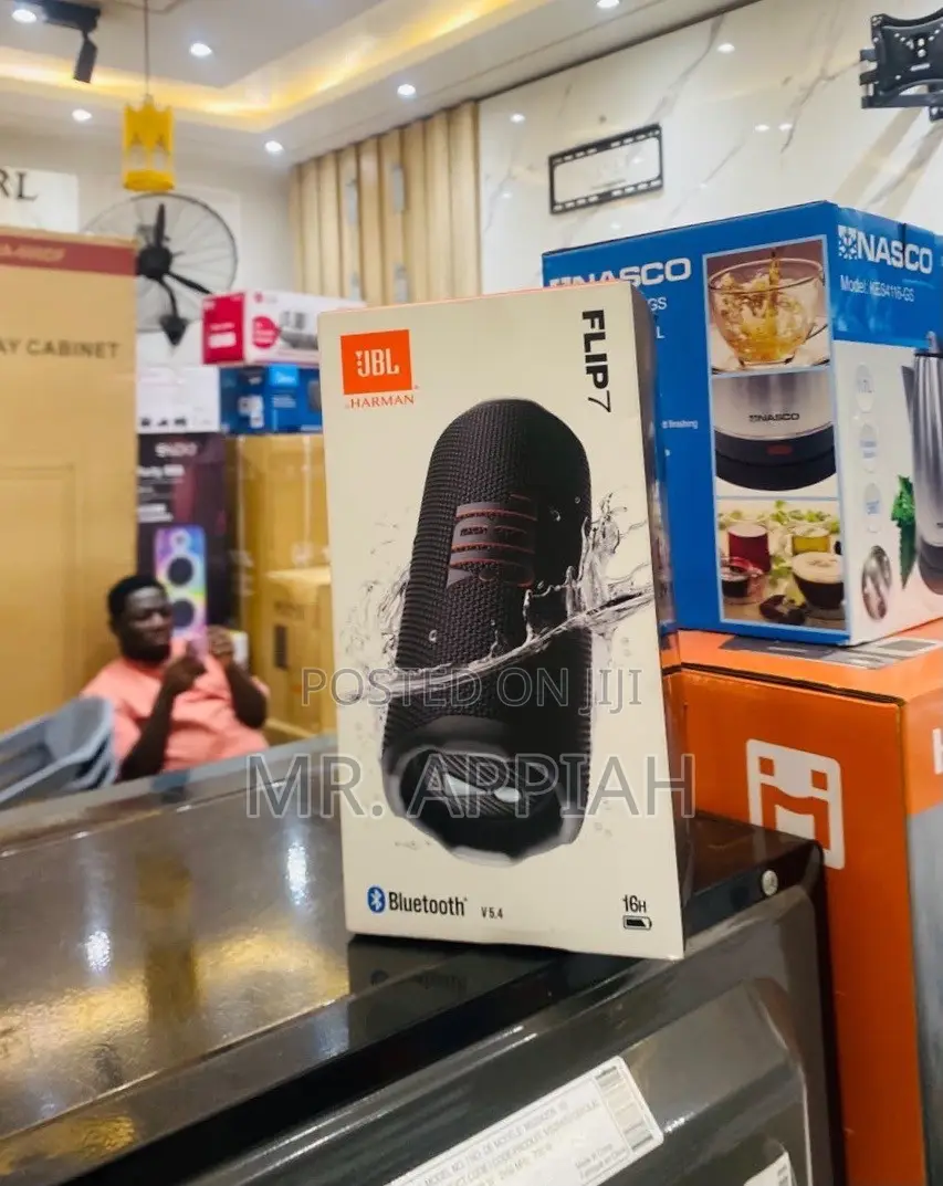 Get Premium JBL Flip 6 Wireless Speaker(Waterproof) Black