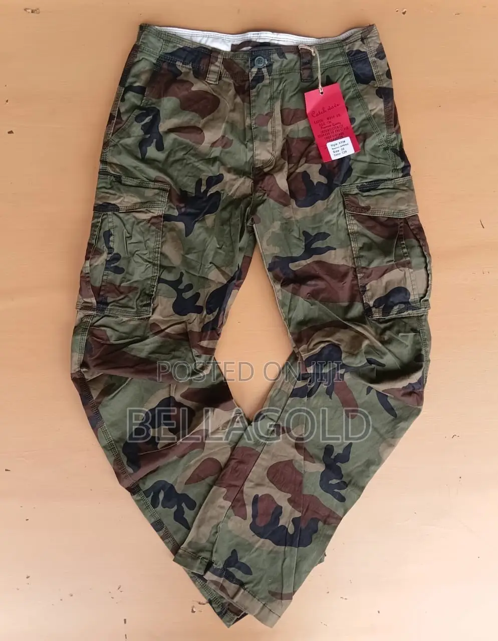 Camo Cargo Pants / Camo Cargo Trousers