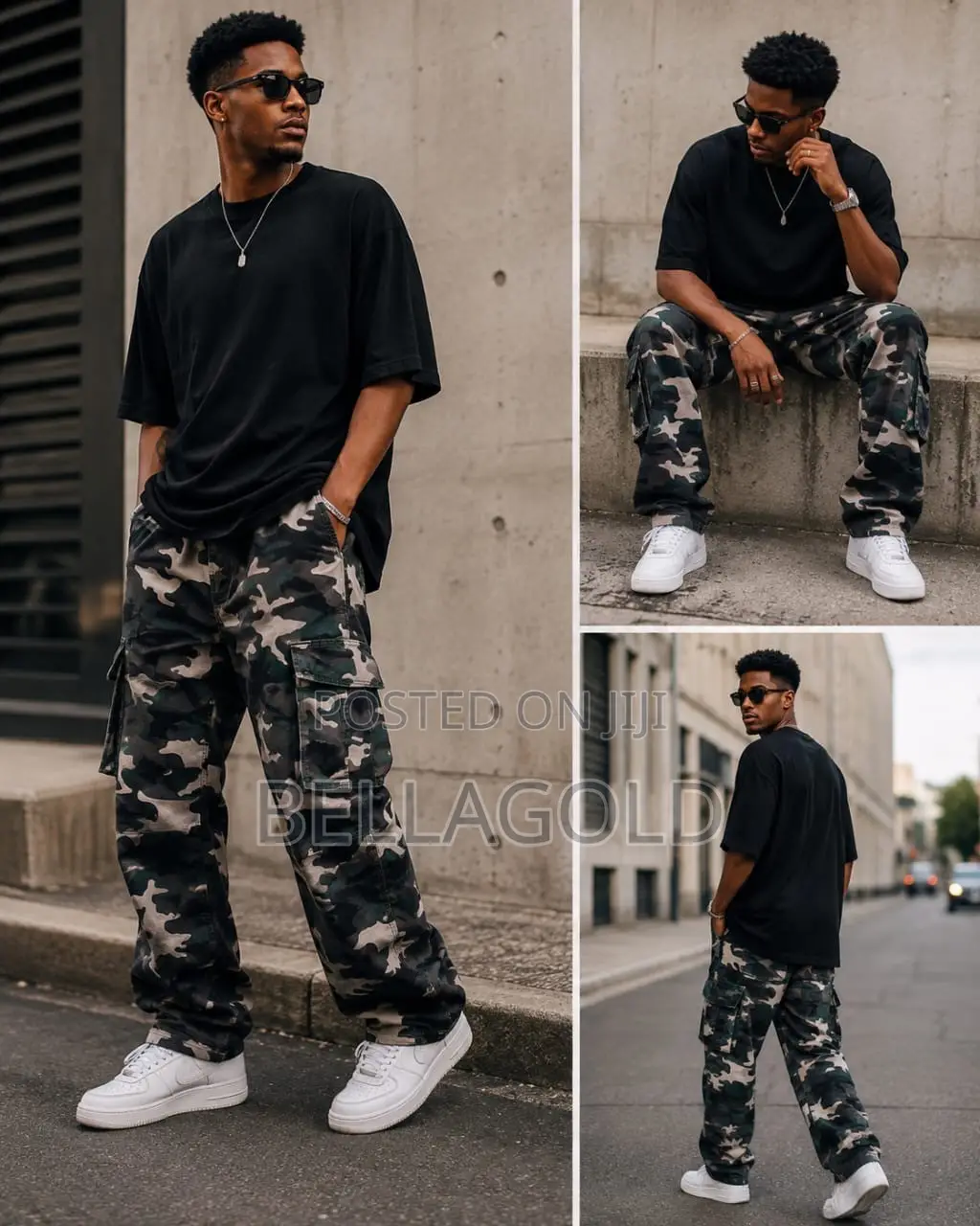 Camo Cargo Pants / Camo Cargo Trousers