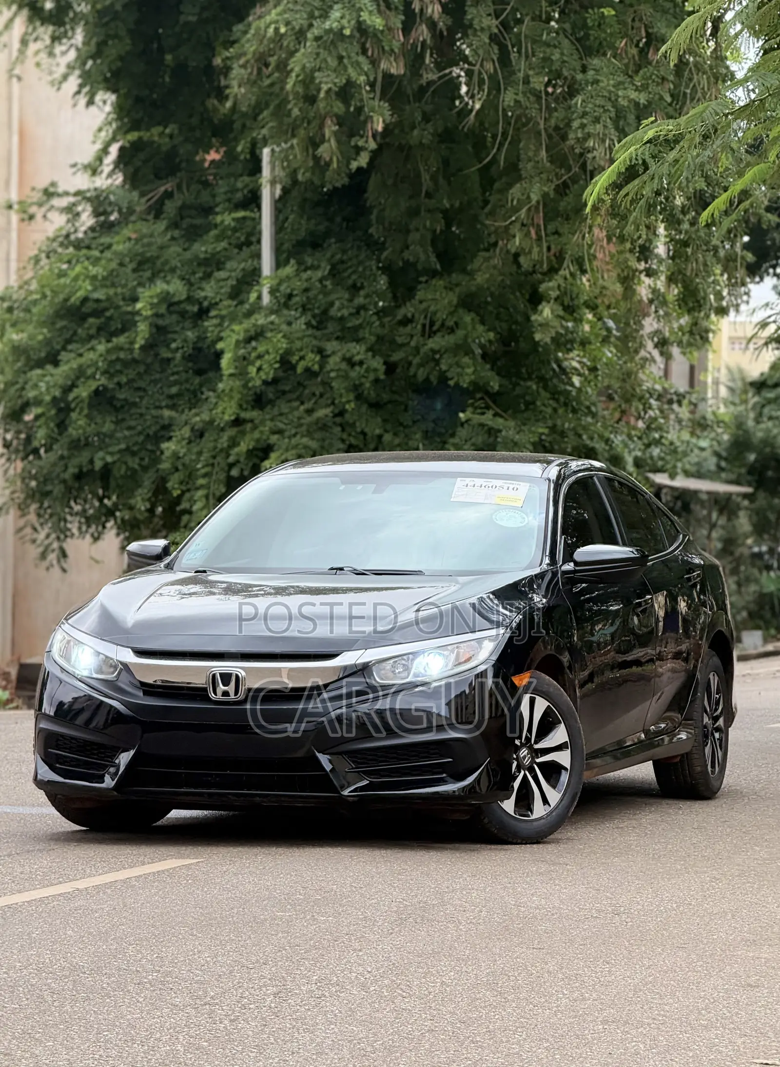 Honda Civic LX 4dr Sedan (2.0L 4cyl) 2016 Black