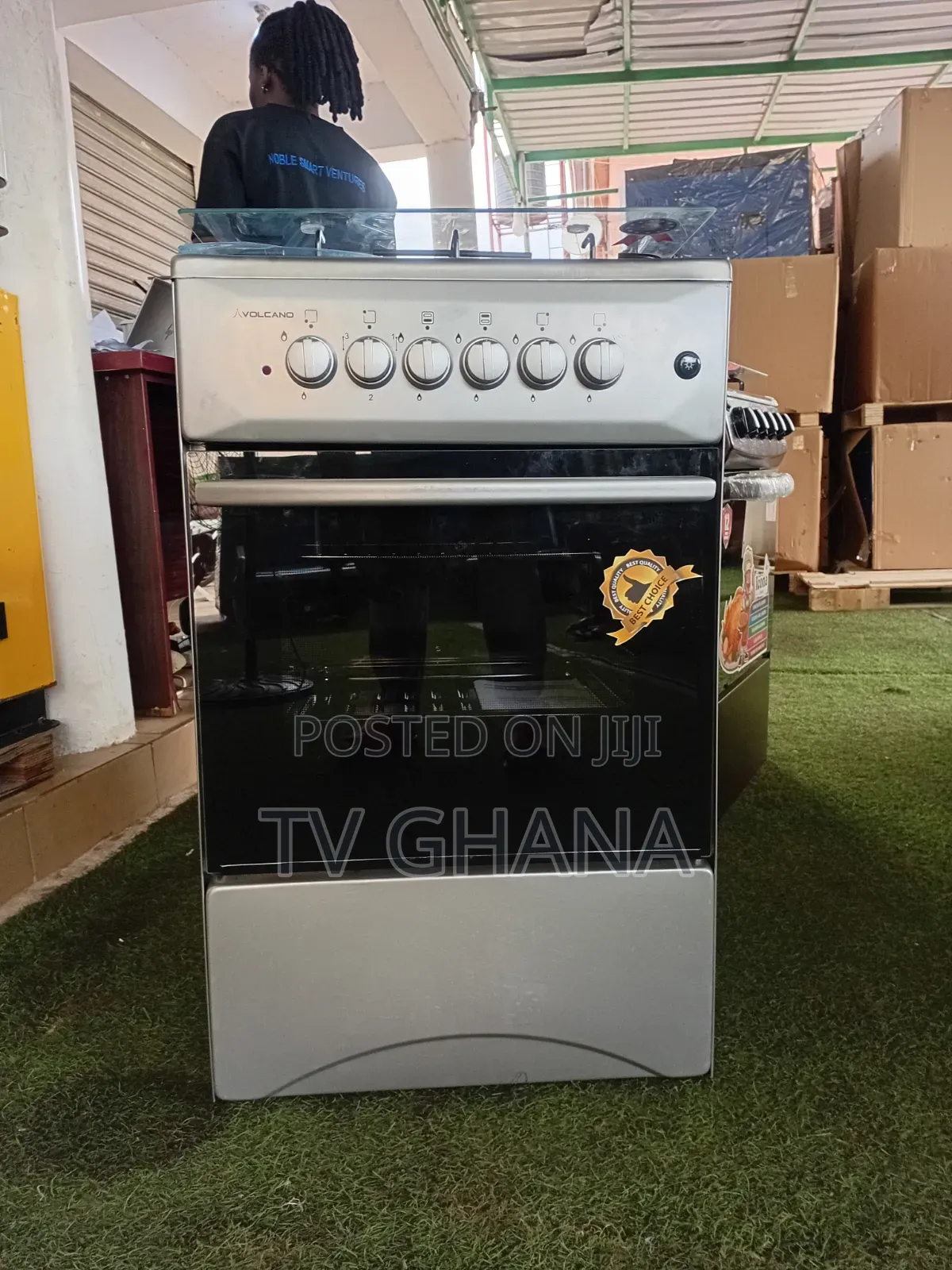 Vocalno 50x50 Kitchen Cooker | 3 Gas Burners 50x50