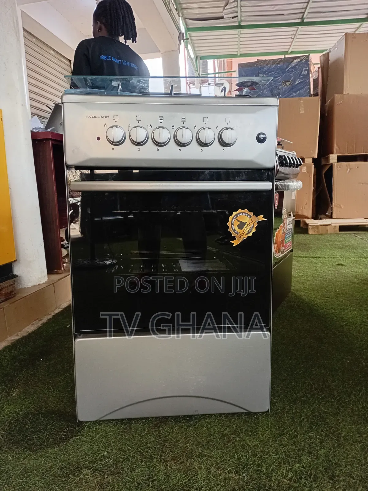 Vocalno 50x50 Kitchen Cooker | 3 Gas Burners 50x50