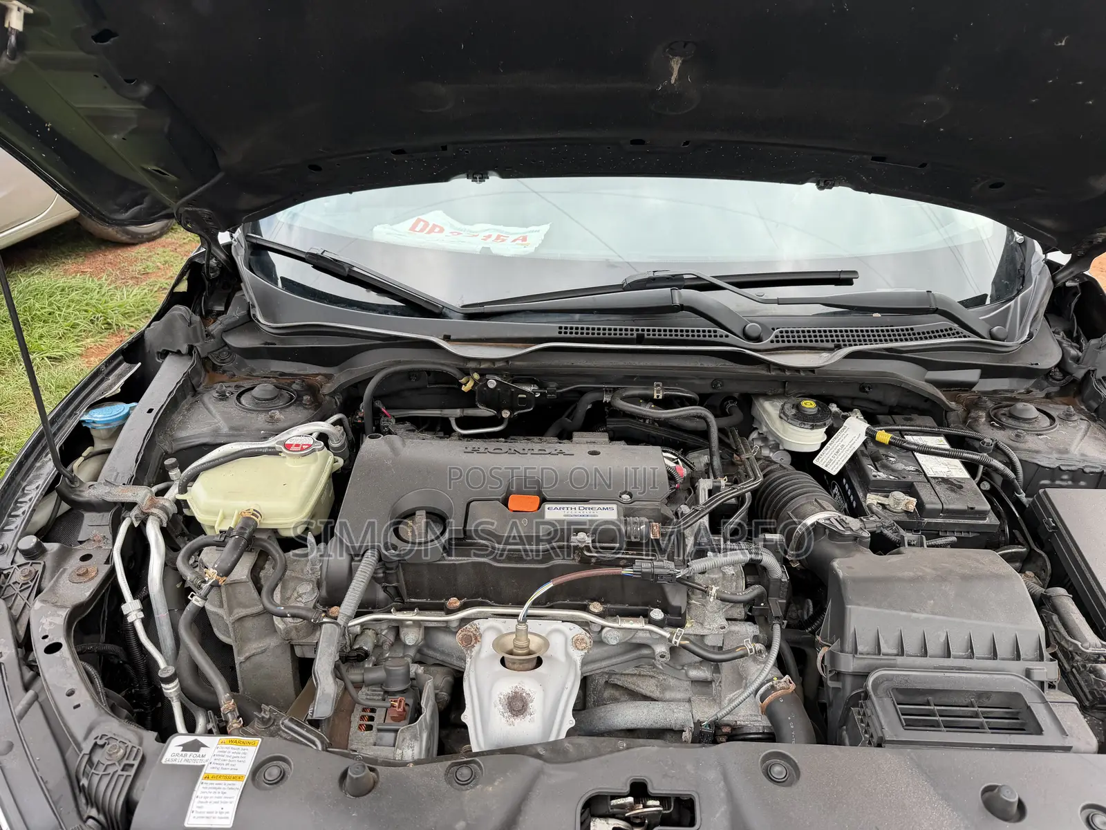 Honda Civic LX 4dr Sedan (2.0L 4cyl) 2016 Black