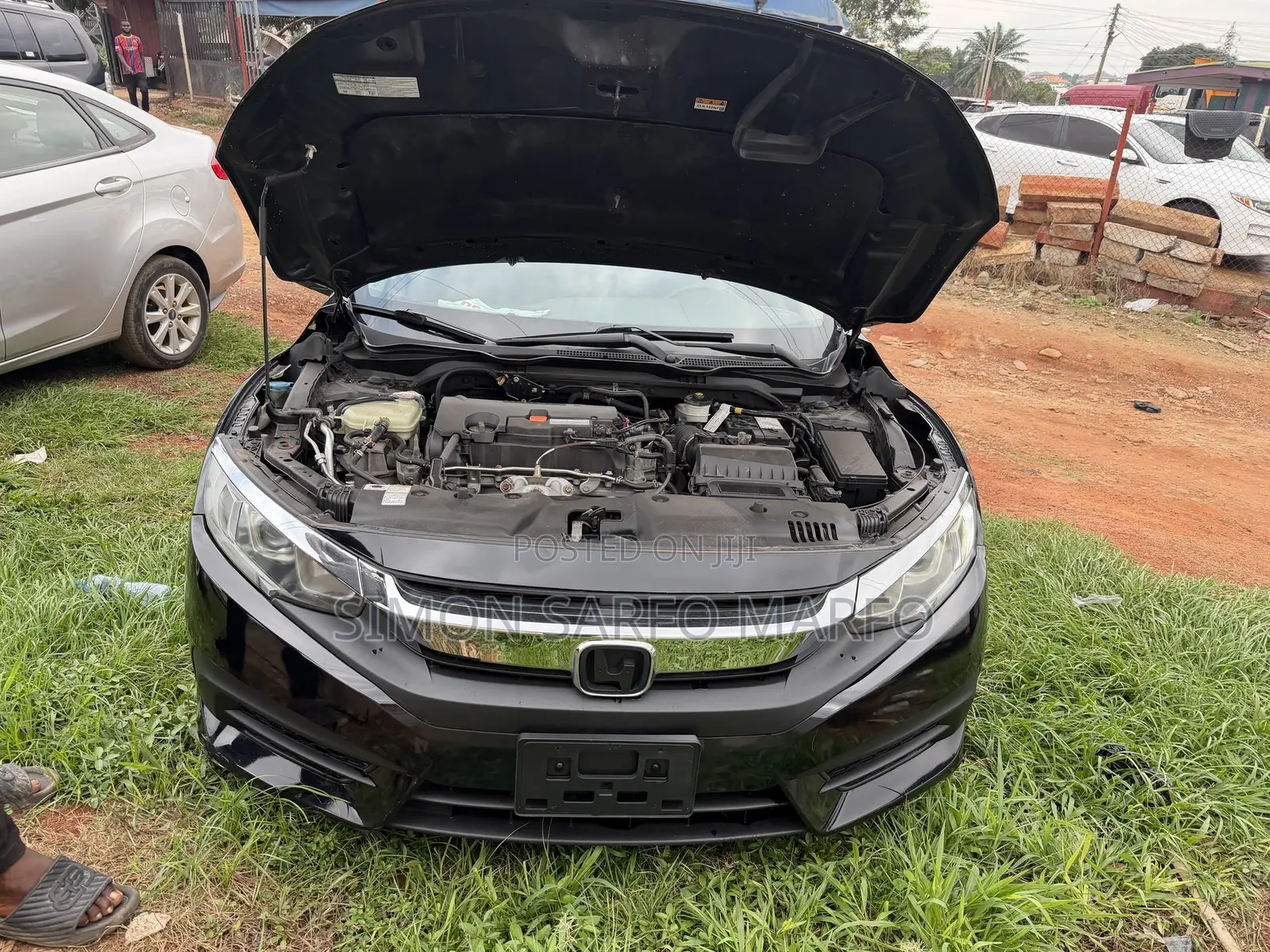 Honda Civic LX 4dr Sedan (2.0L 4cyl) 2016 Black