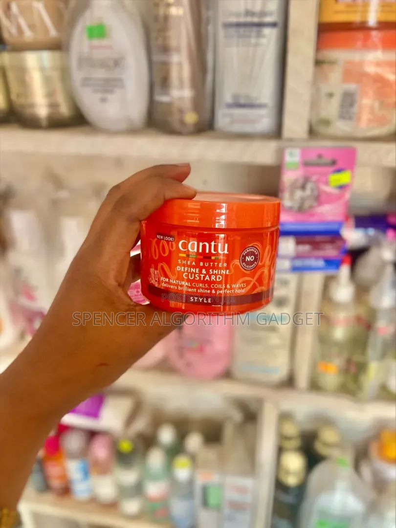 Cantu Hair Care-Leave in/Pomade/Custard/Curling CRM/Lock and Twist Gel