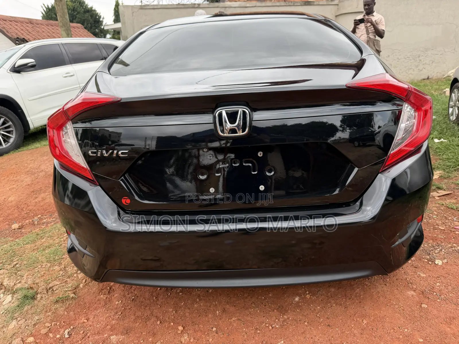 Honda Civic LX 4dr Sedan (2.0L 4cyl) 2016 Black