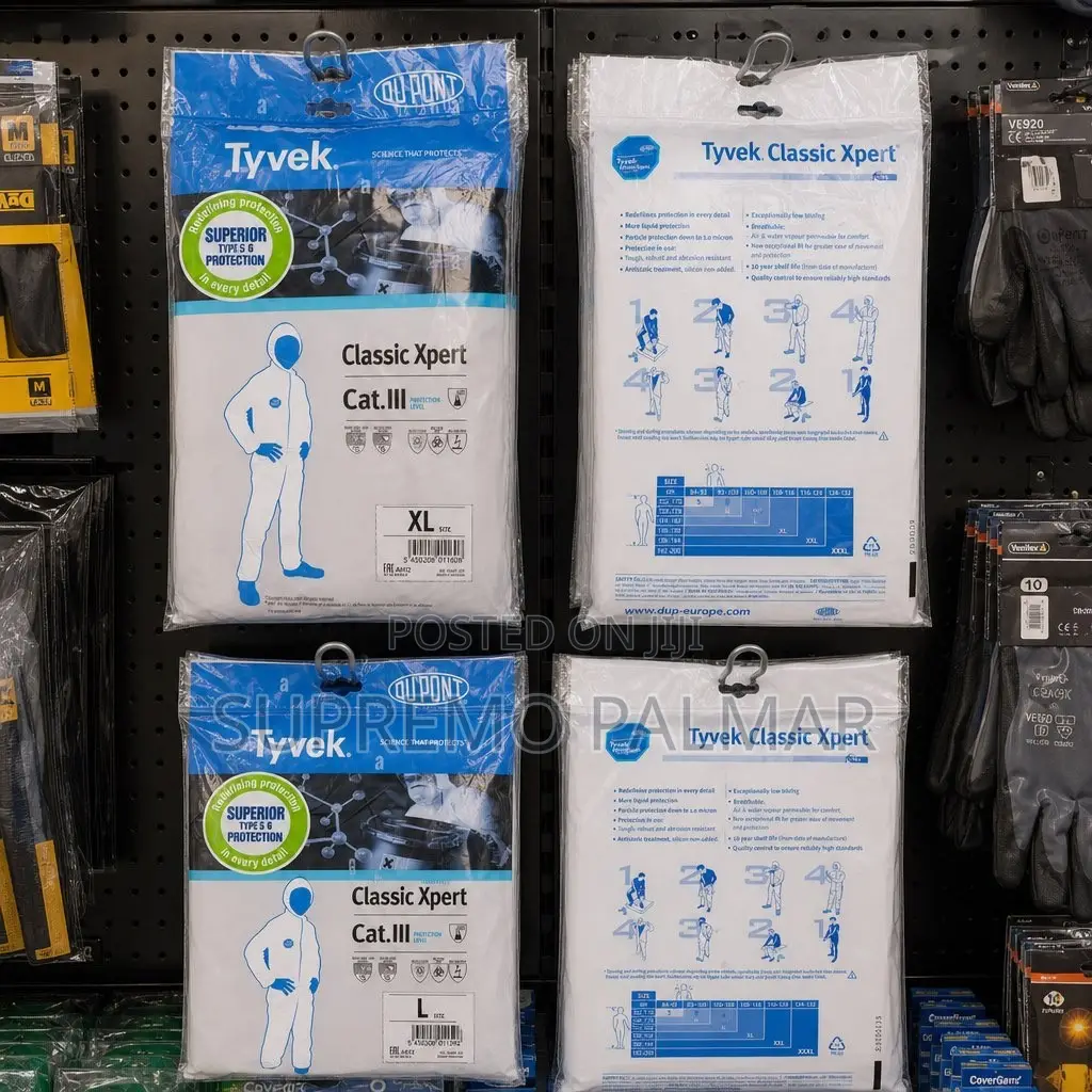 DuPont Tyvek Classic Xpert Protective Coverall – Category III Type 5&6