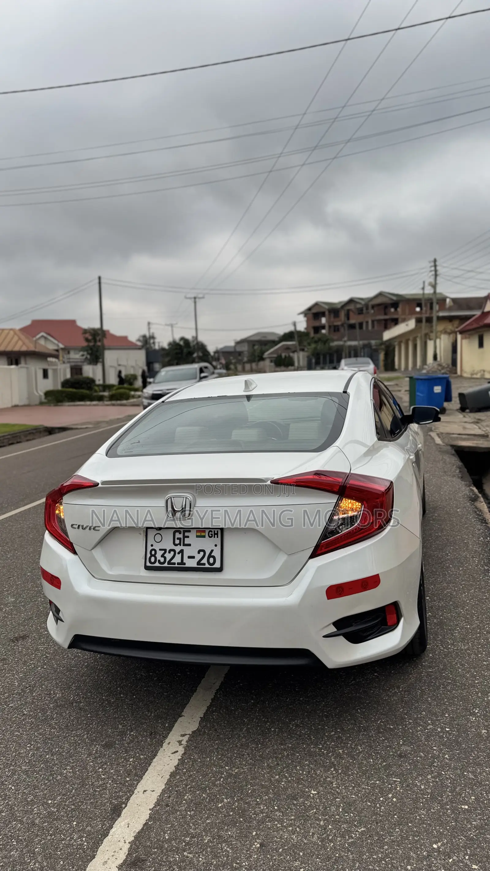Honda Civic EX-L 4dr Sedan (1.5L 4cyl) 2017 White