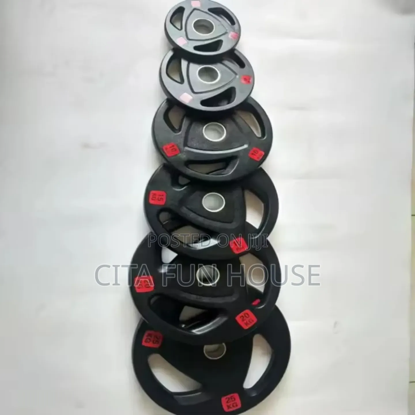 25kg Weight Plates Pair (25kg × 2 = 50kg)