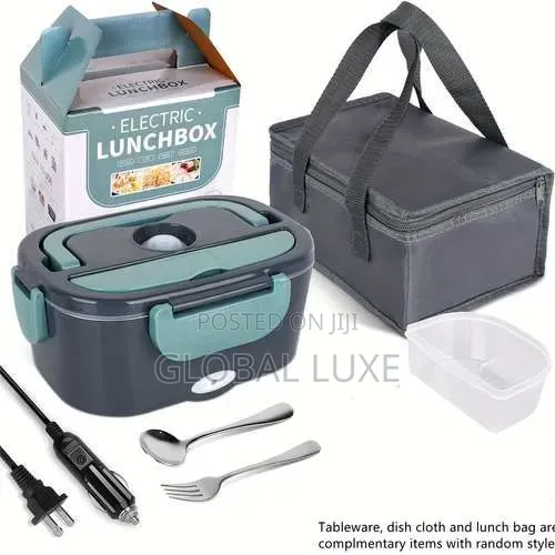 Electric Lunch Box With Insulated Lunch Bag