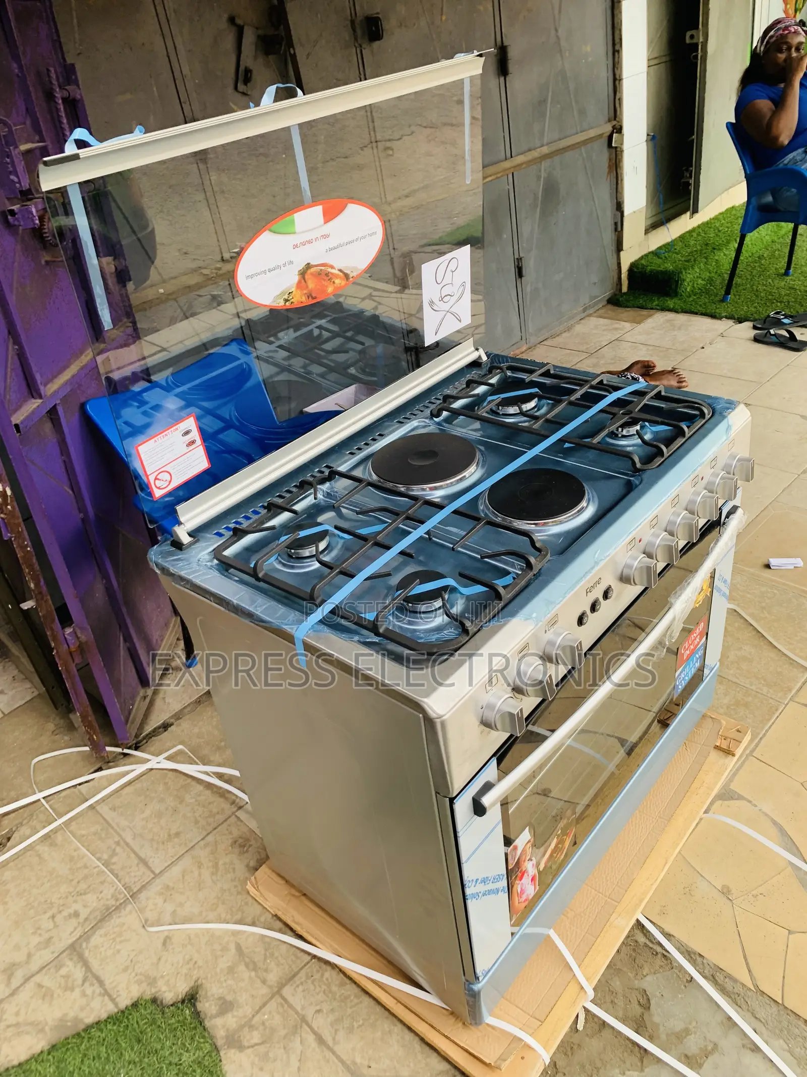 Highly Recommended 4-2 Stove Grill Oven Rotisserie 60/90.