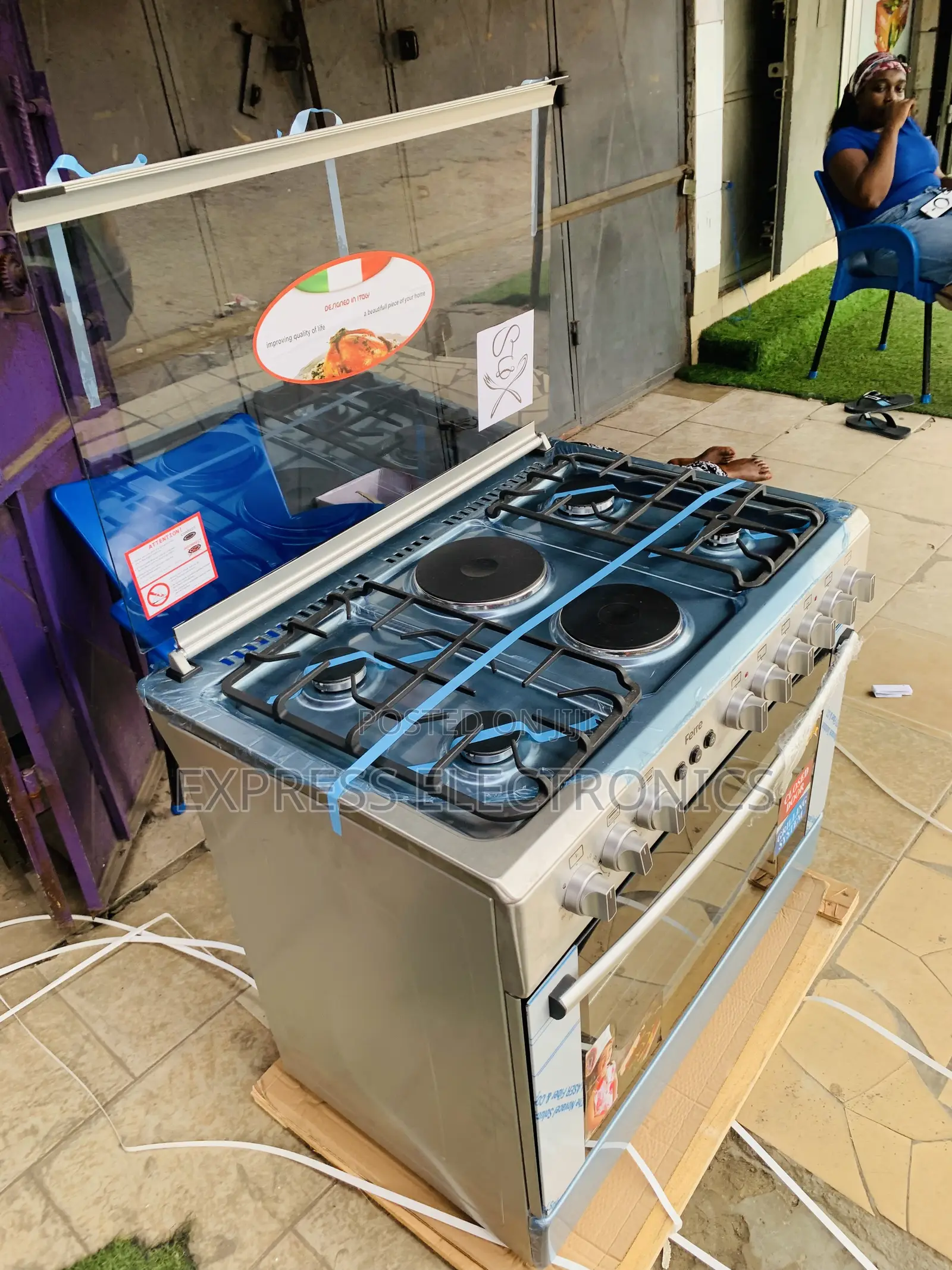 Highly Recommended 4-2 Stove Grill Oven Rotisserie 60/90.