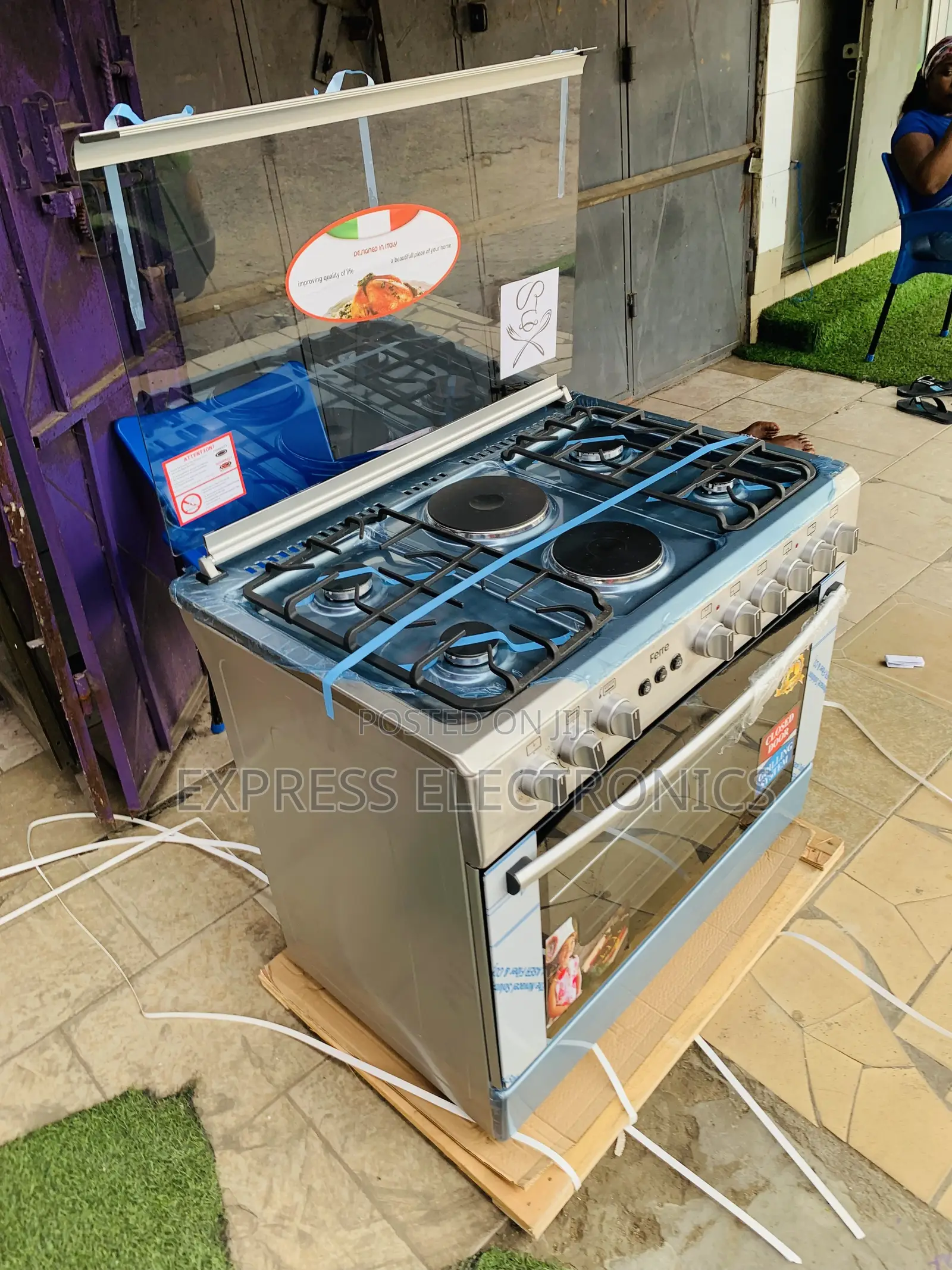 Ultra High Gas Electric Cooker Oven 4-2 Stove 60/90. Ferre