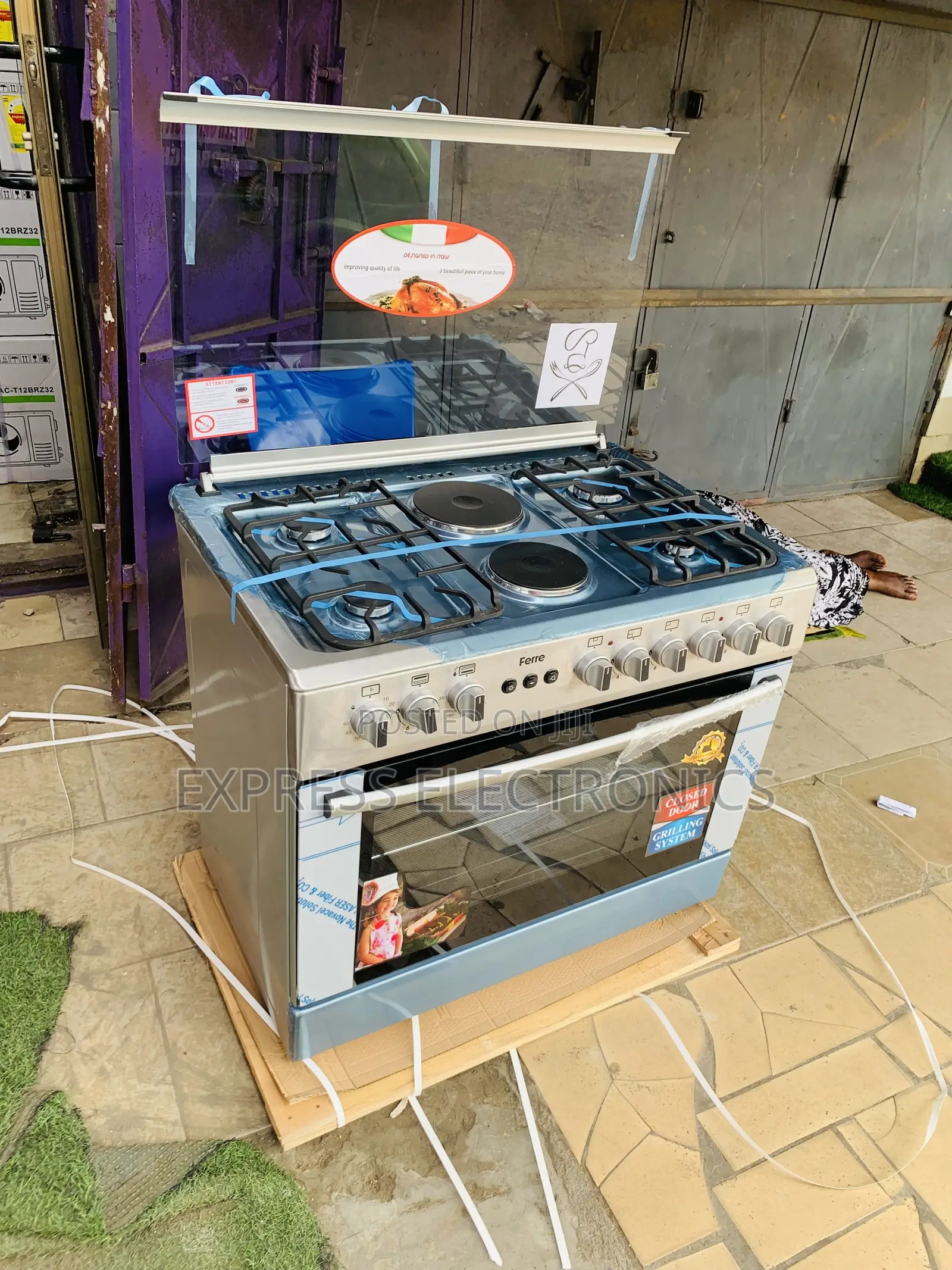 Very Cool Price Gas Electric Cooker Oven 60/90 4-2 Ferre