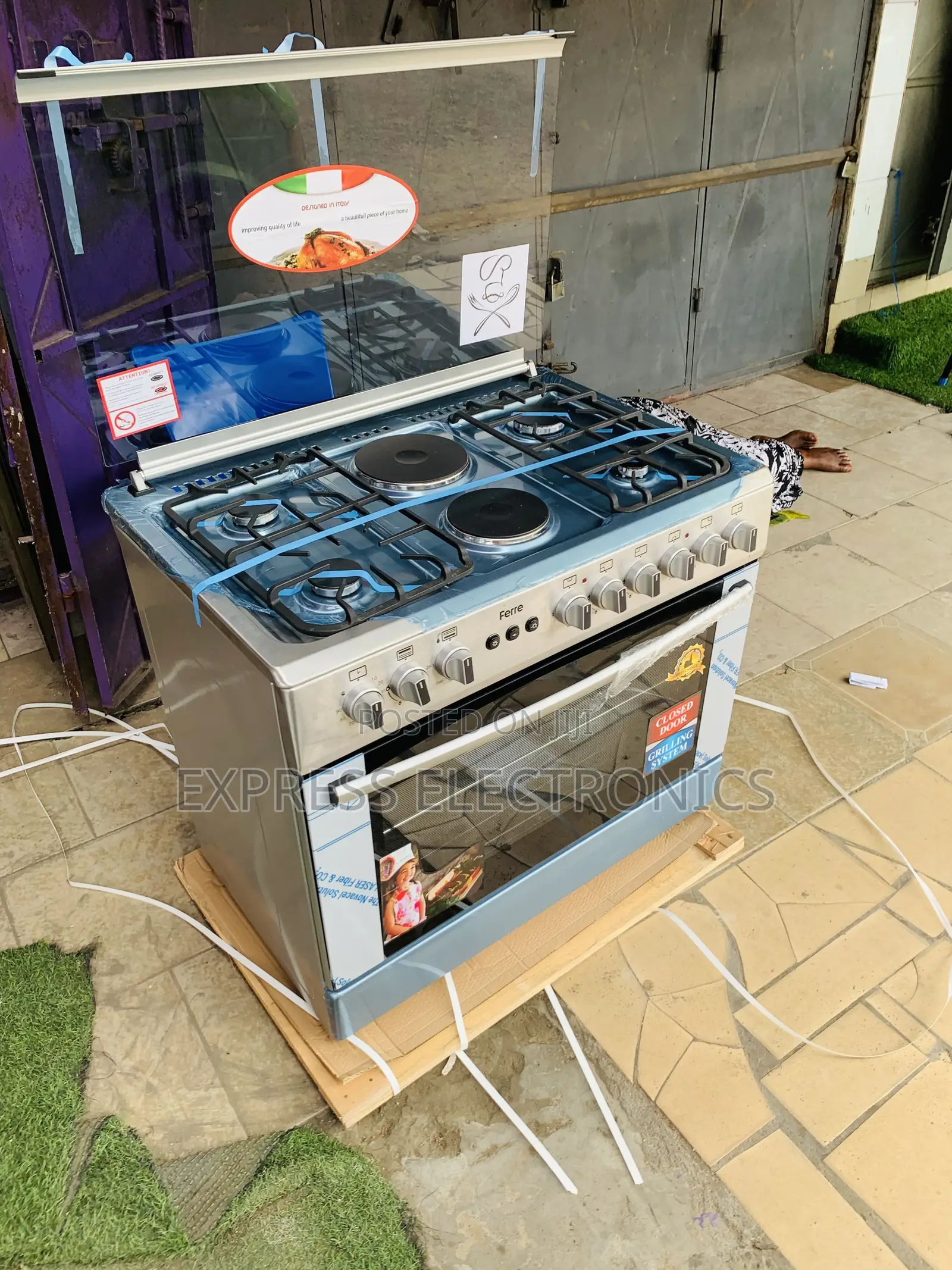Very Cool Price Gas Electric Cooker Oven 60/90 4-2 Ferre