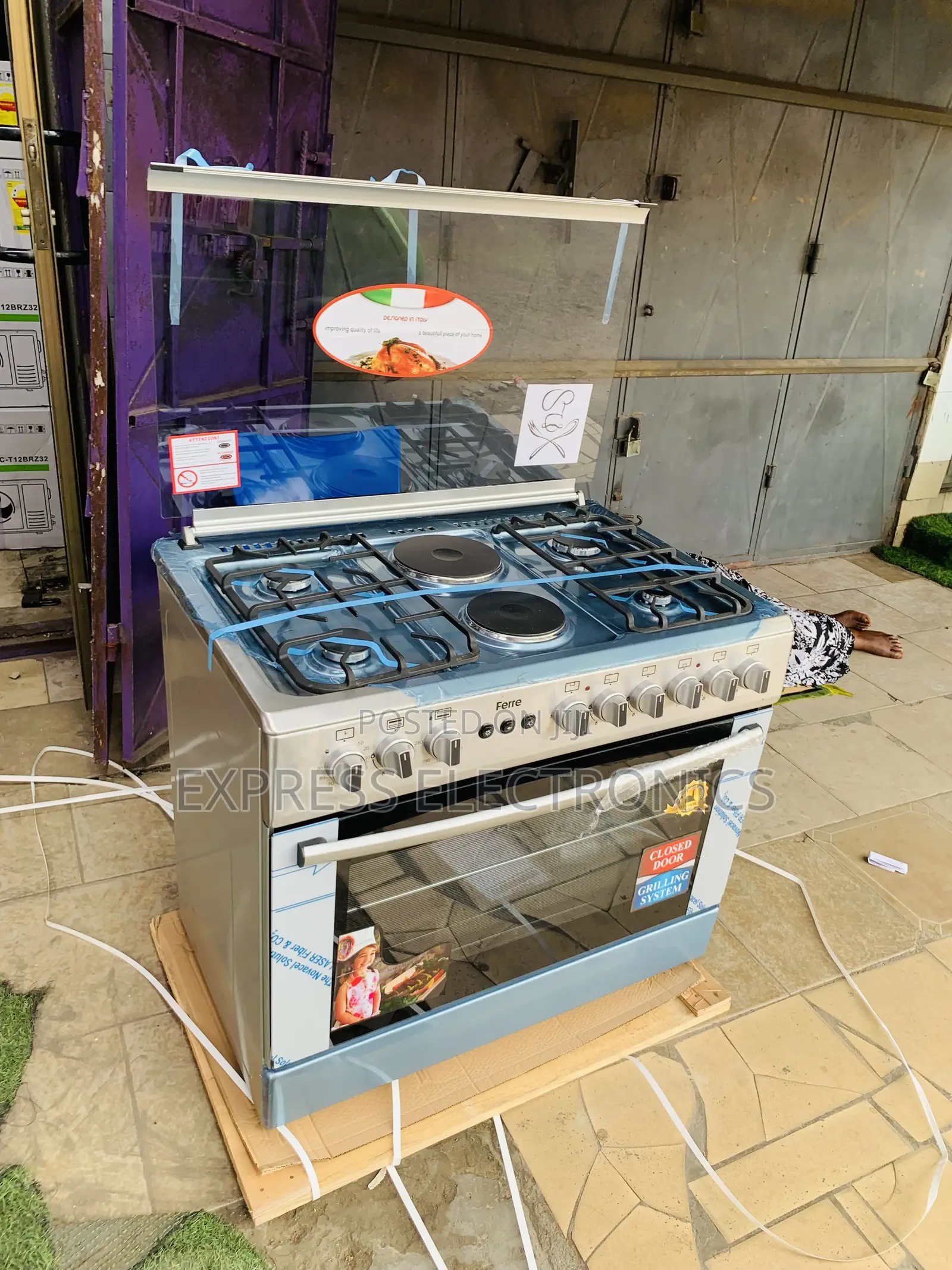 Call ☎ for Ferre Gas Electric Cooker Oven Grill 4-2 60/90.