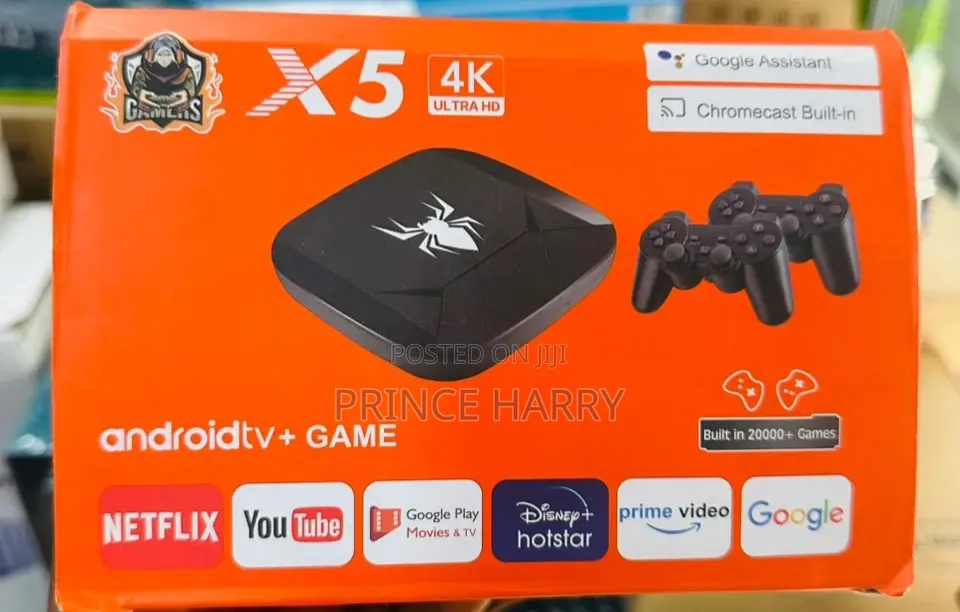 X5 Androidtv +Game