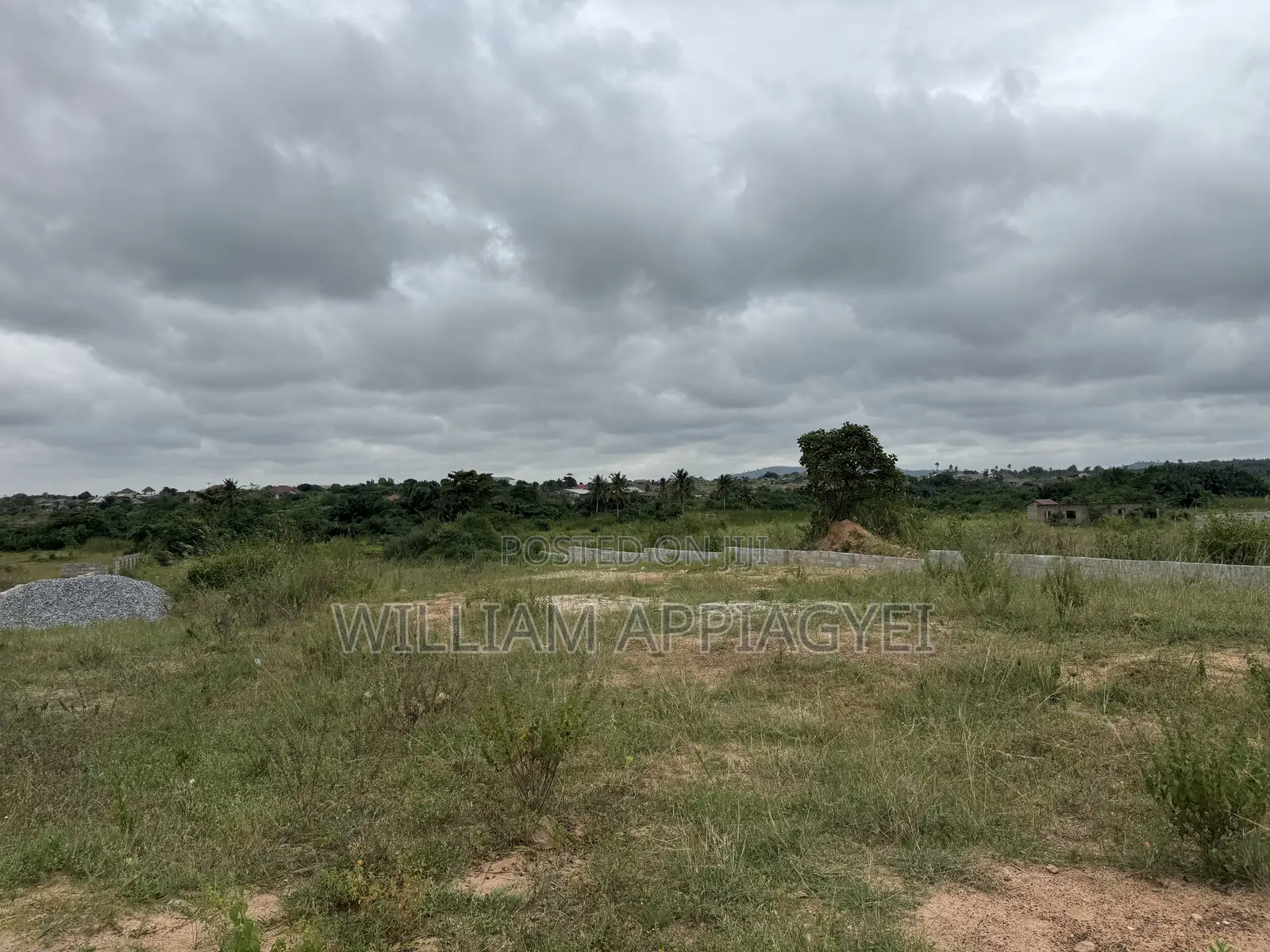 One Plot Secured Estate Land at Amasaman Kojo Ashong