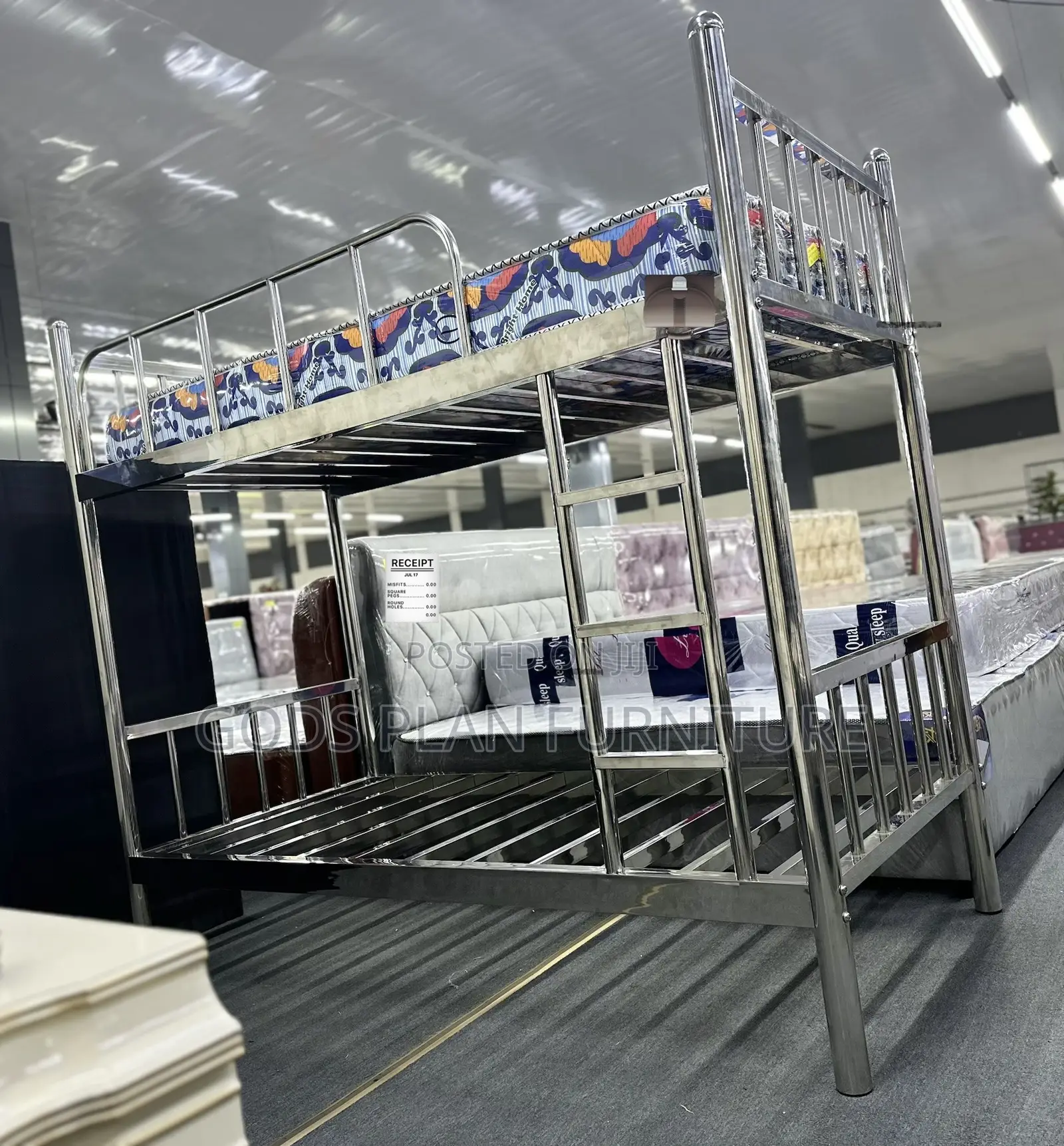 Stainless Steel Bunk Bed