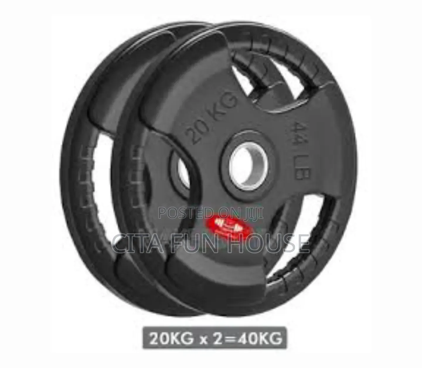 20kg Weight Plates Pair (40kg)