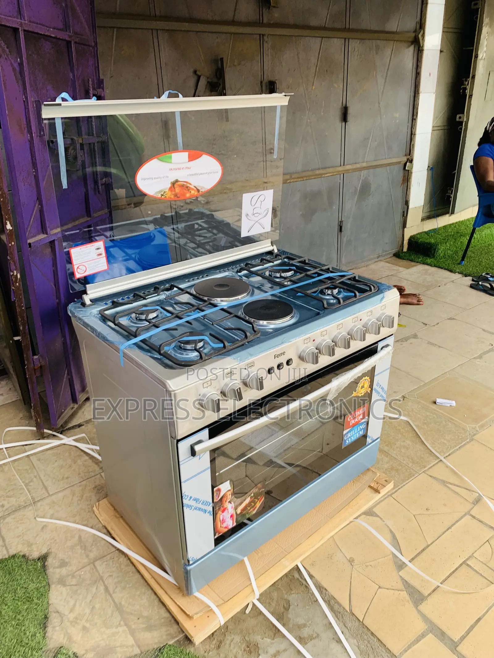 Highly Recommended Gas Electric Cooker 4-2 Stove Oven 60/90  Grill