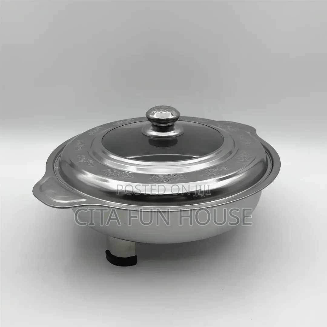 Chaffing Dish With Glass Lid 5L