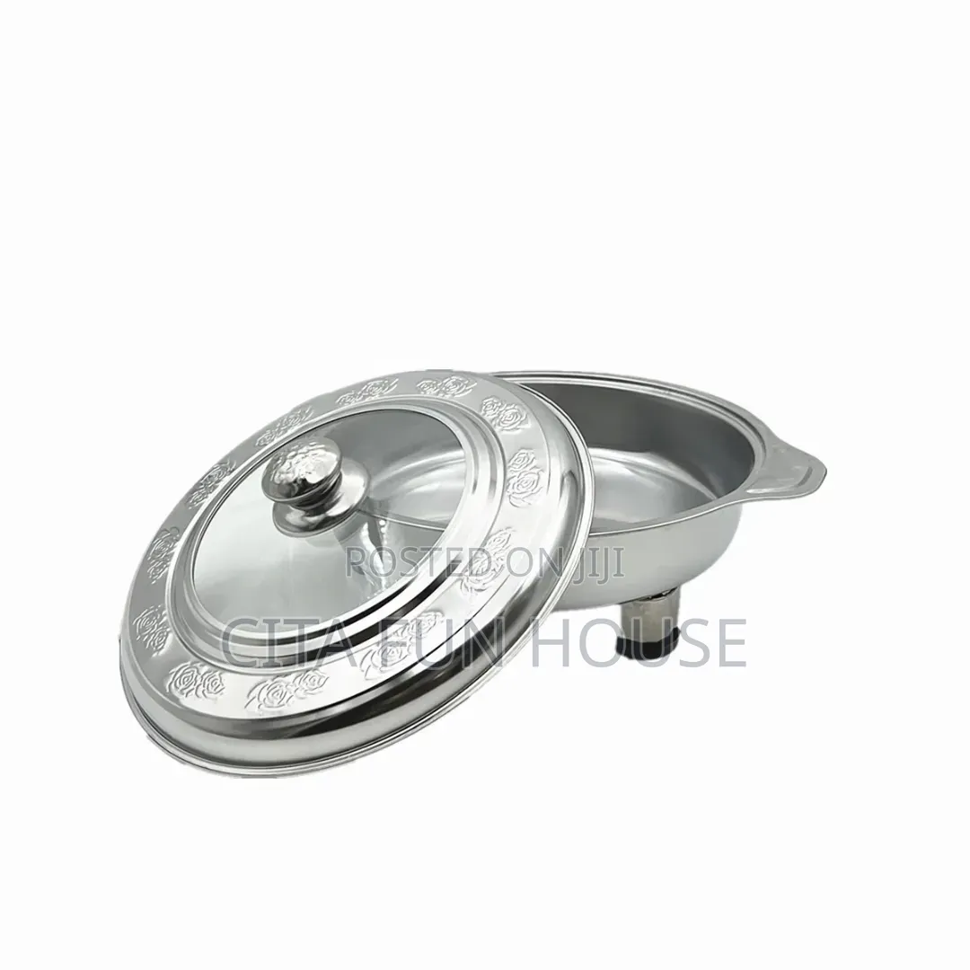 Chaffing Dish With Glass Lid 5L