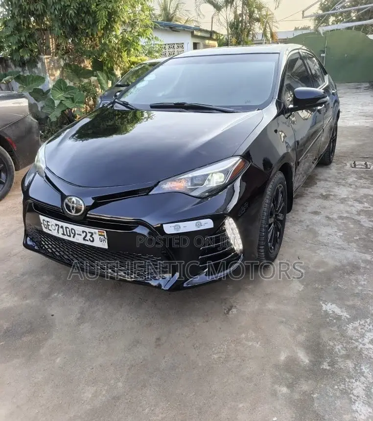 Toyota Corolla S Plus 4dr Sedan (1.8L 4cyl CVT) 2016 Black