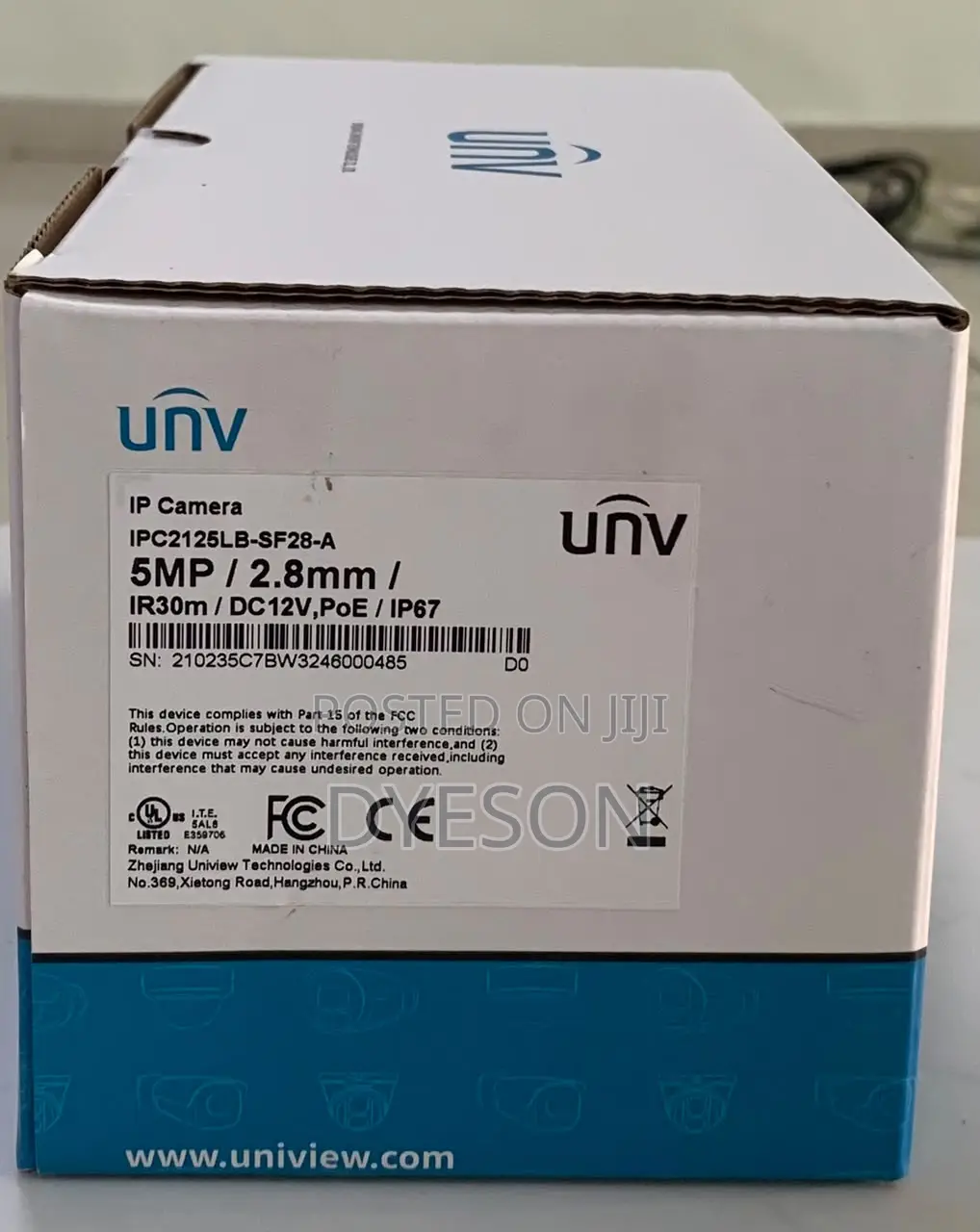 5mp Fixed Ir Bullet Network Camera