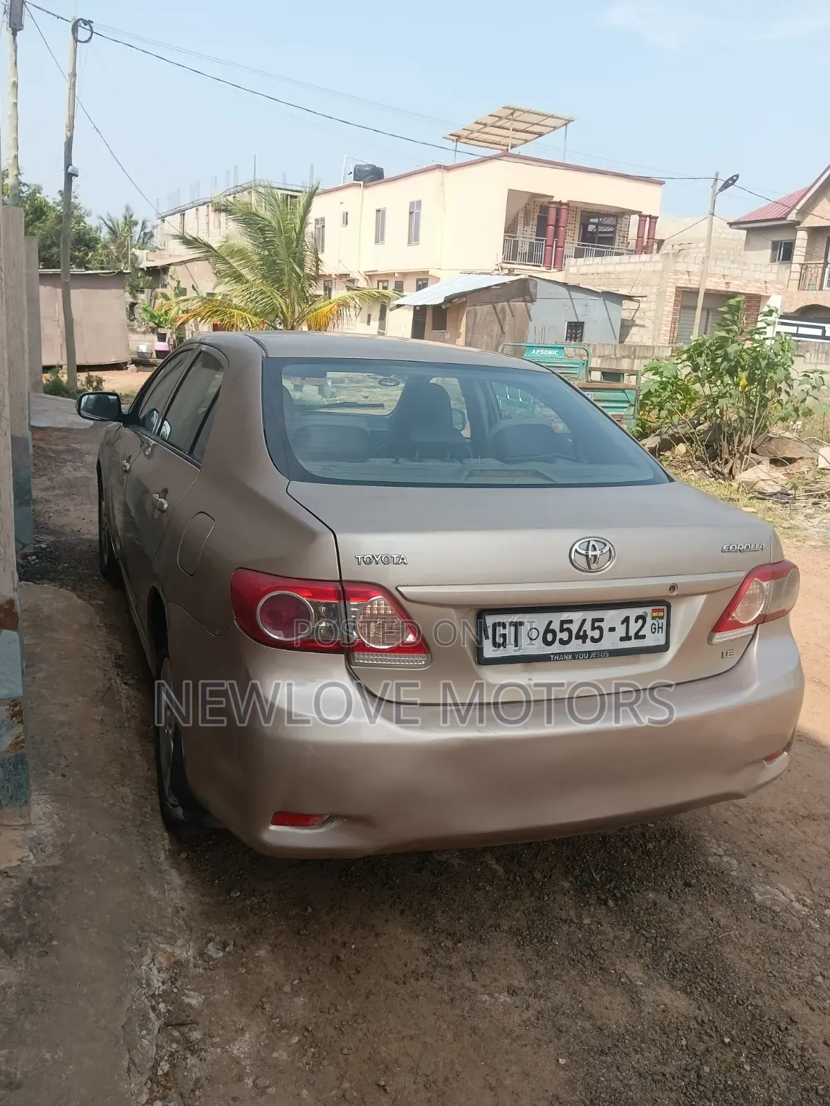 Toyota Corolla 2012 Brown