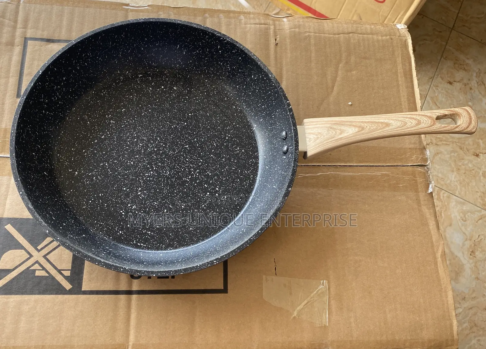 Granite Coating Frying Pan 28cm - Single Handle