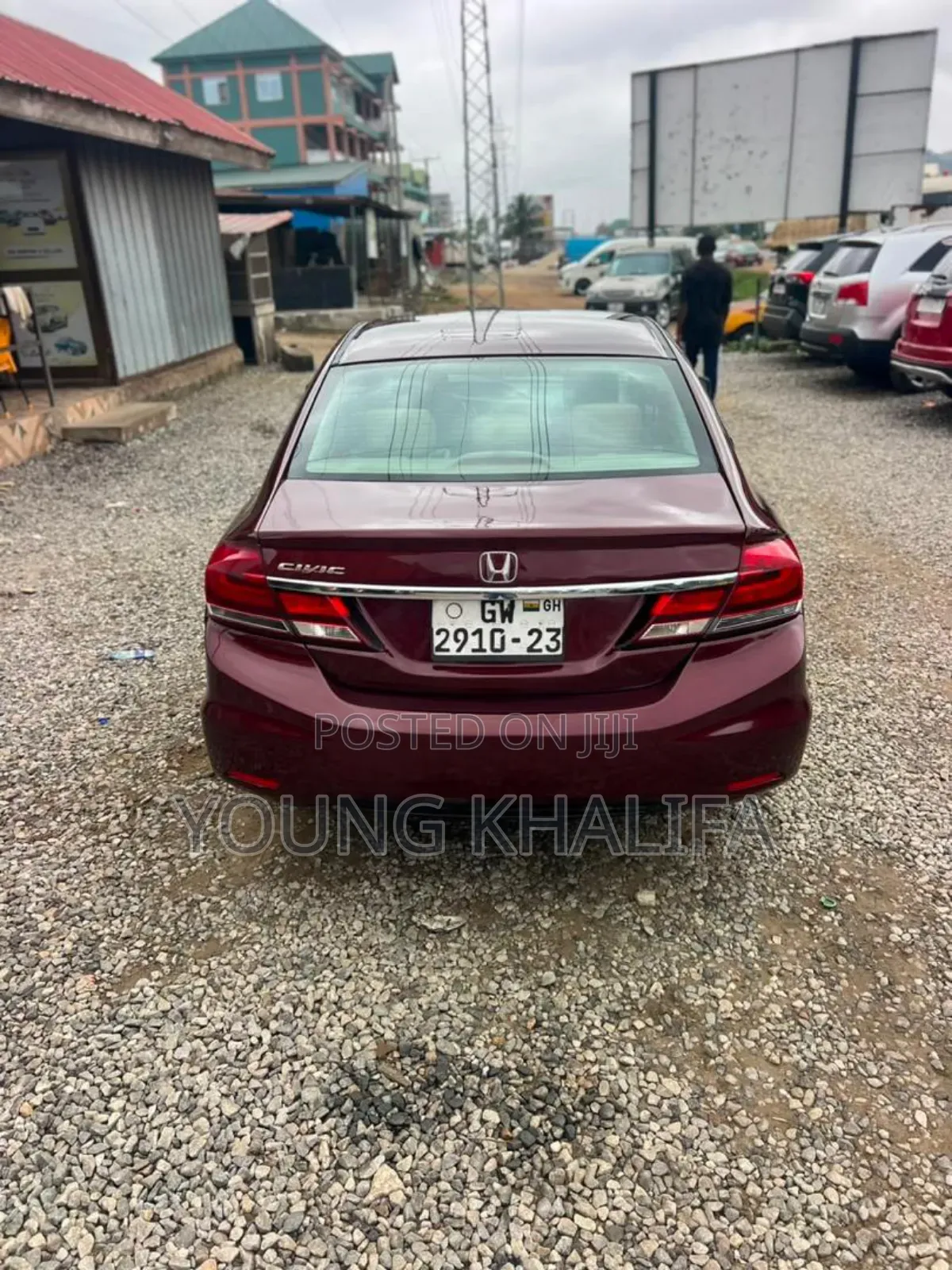 Honda Civic 2013 Brown
