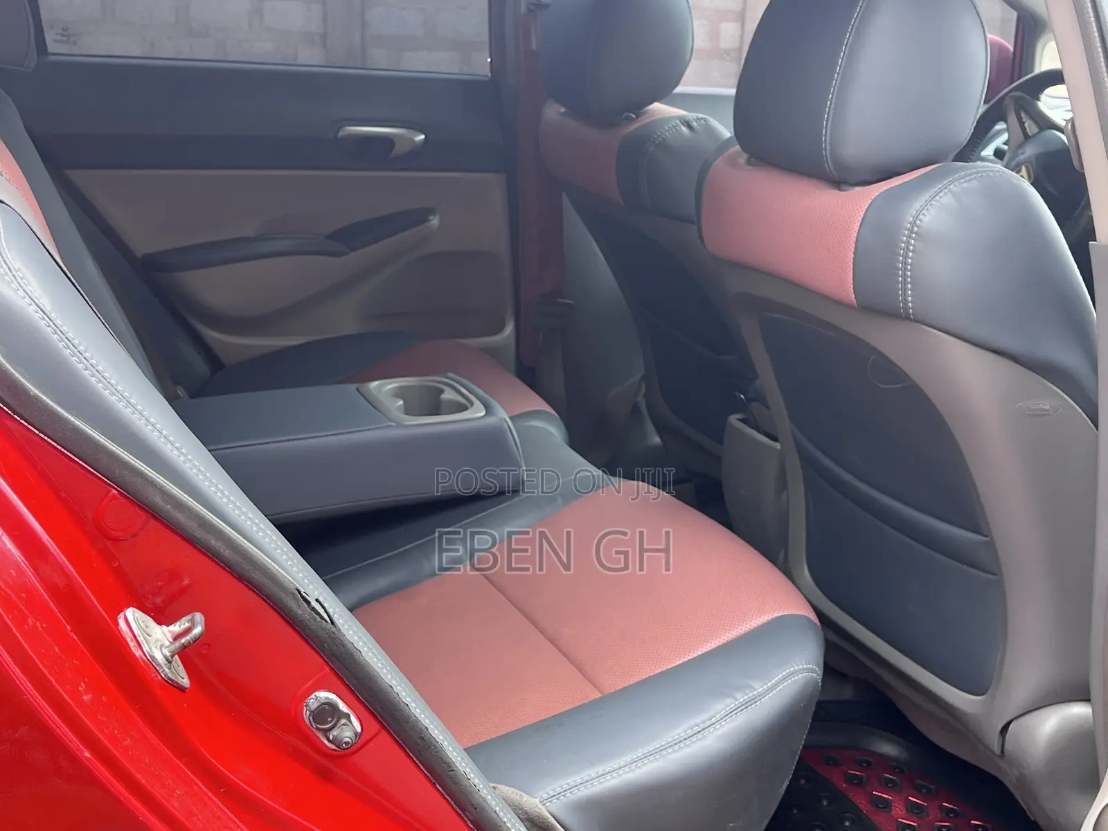 Honda Civic EX Sedan 2010 Red