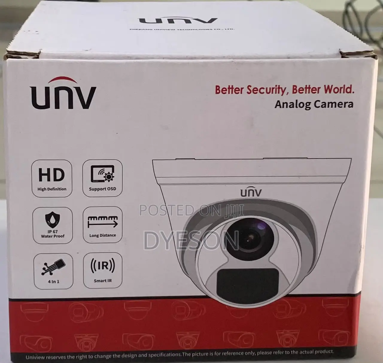 5MP Fixed IR Turret Analog Camera