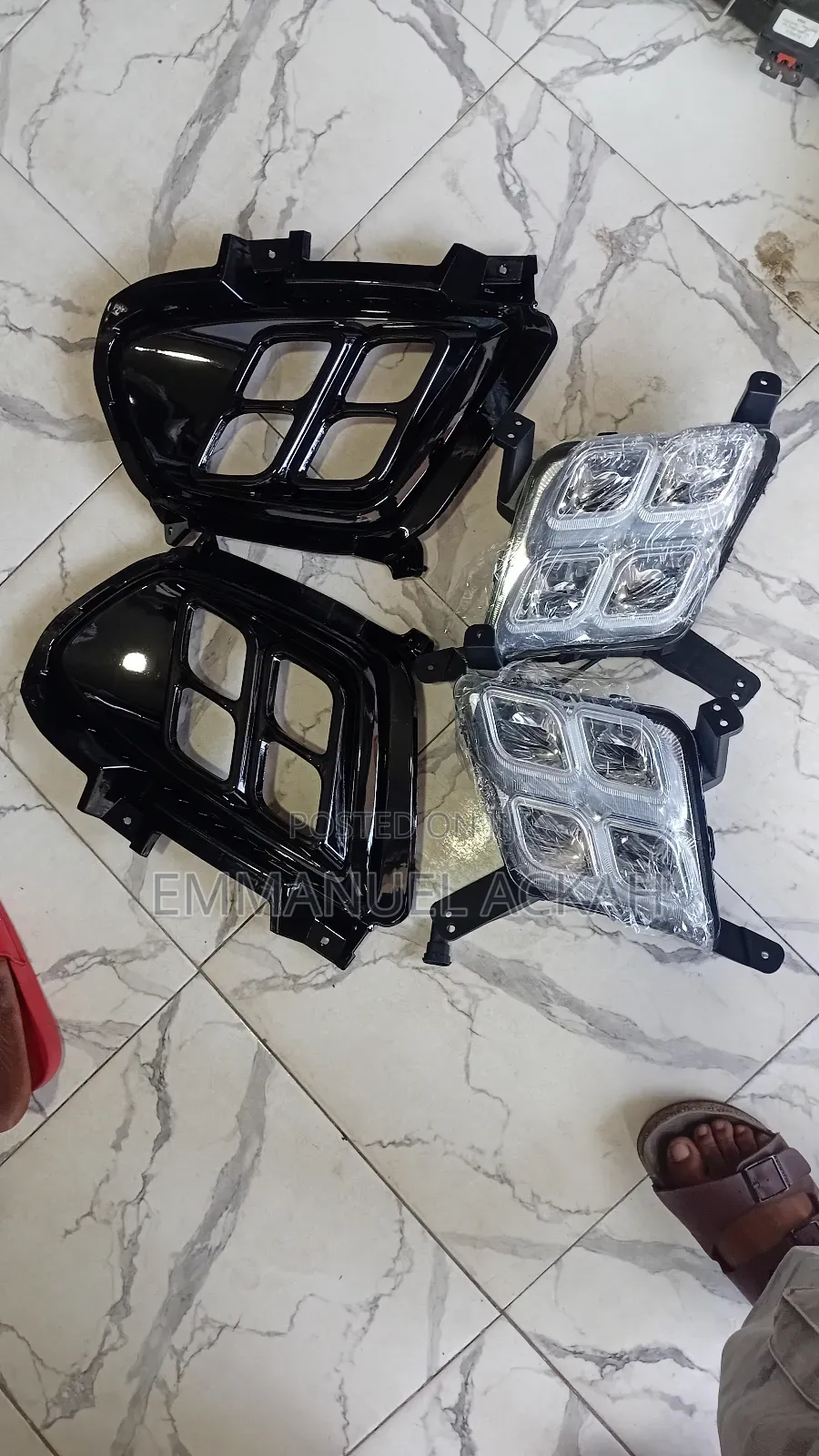 Hyundai Santa Fe 2019 Foglight and Cover Sets