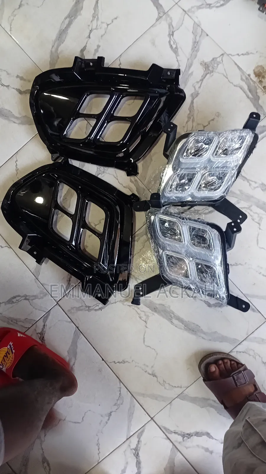 Hyundai Santa Fe 2019 Foglight and Cover Sets
