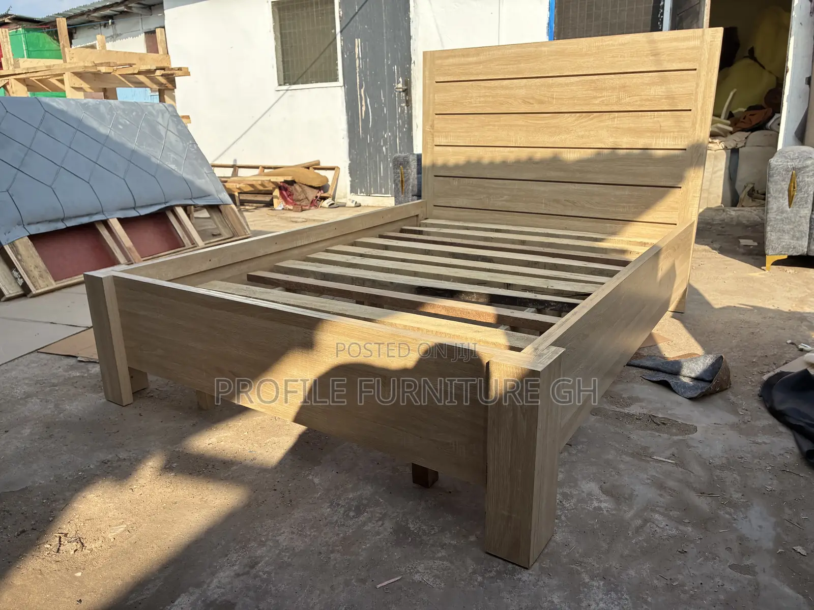 Laminated Wooden Sumptuous Double Bedframe 54/75// Fast Delivery