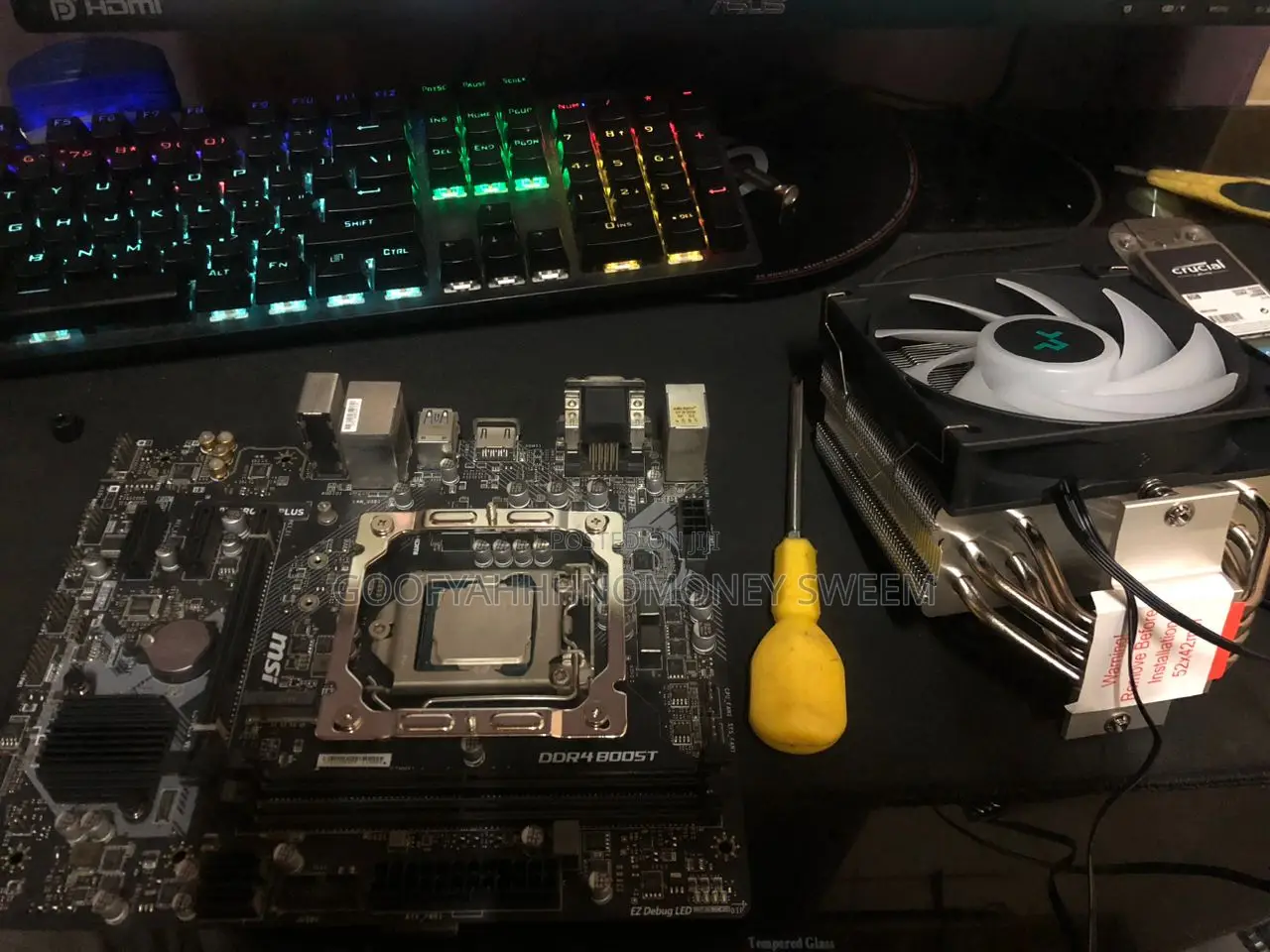 Intel I5 8400 + MSI H310m Pro-M2 Motherboard(8th/9th Gen Intel)