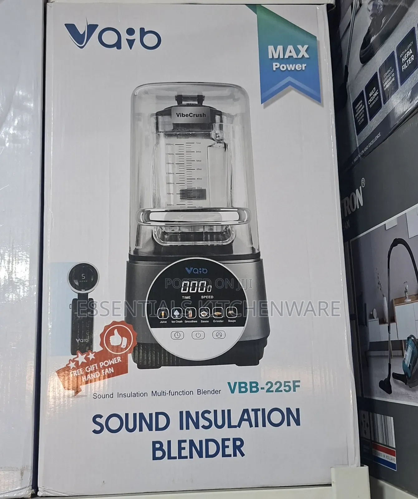 Vaib 2L Commercial Blender 2200w