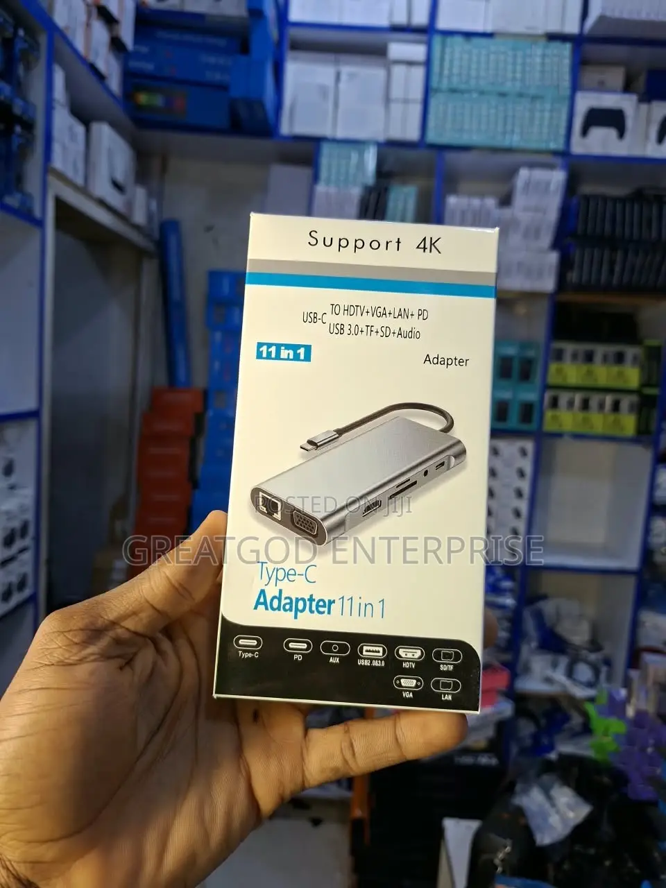11-in-1 Type-C Multiport Adapter Hub