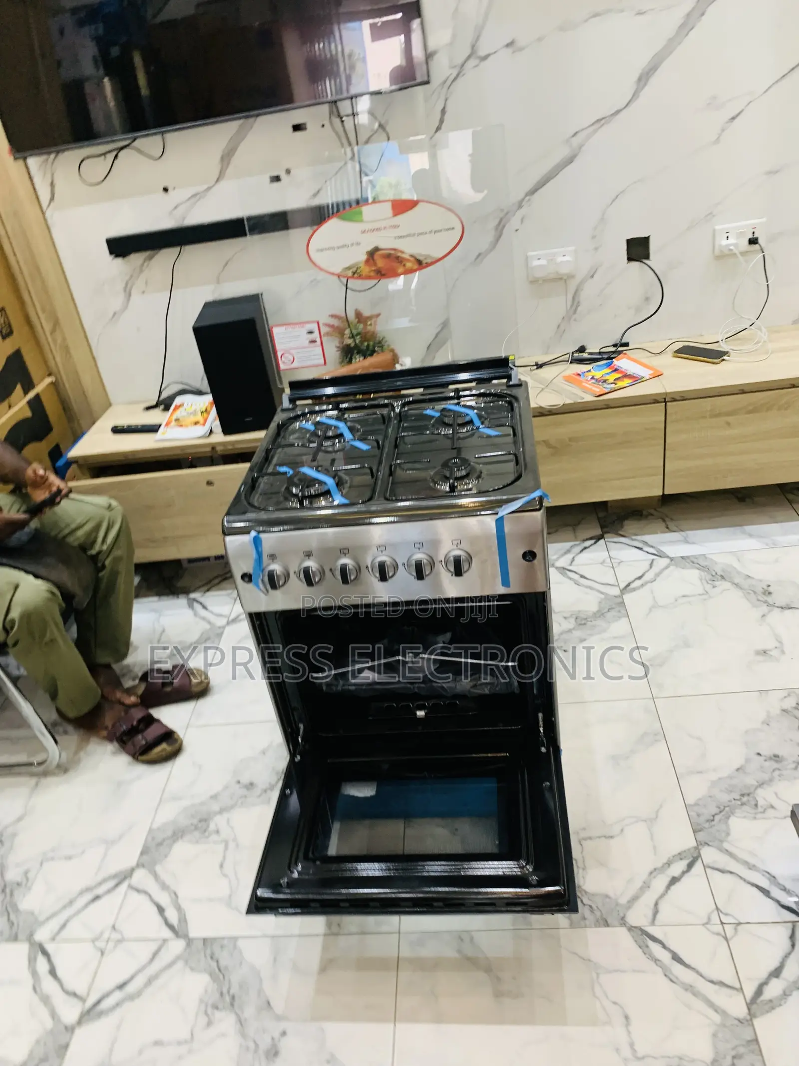 Limited Stock Ferre Gas Cooker Ove Grill 4burner 60/60 New Line