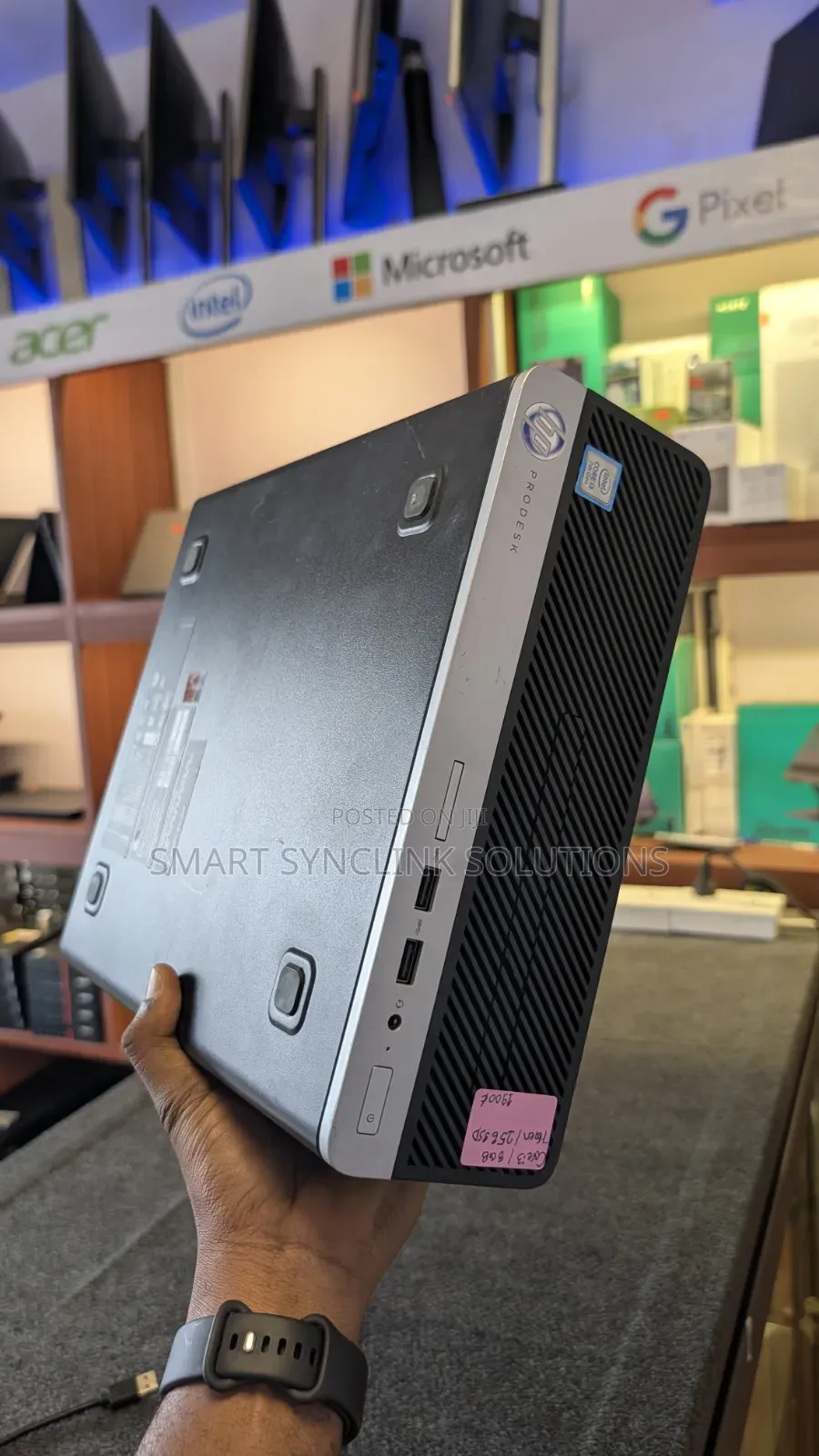 Desktop Computer HP ProDesk 400 G4 8GB Intel Core i3 SSD 256GB
